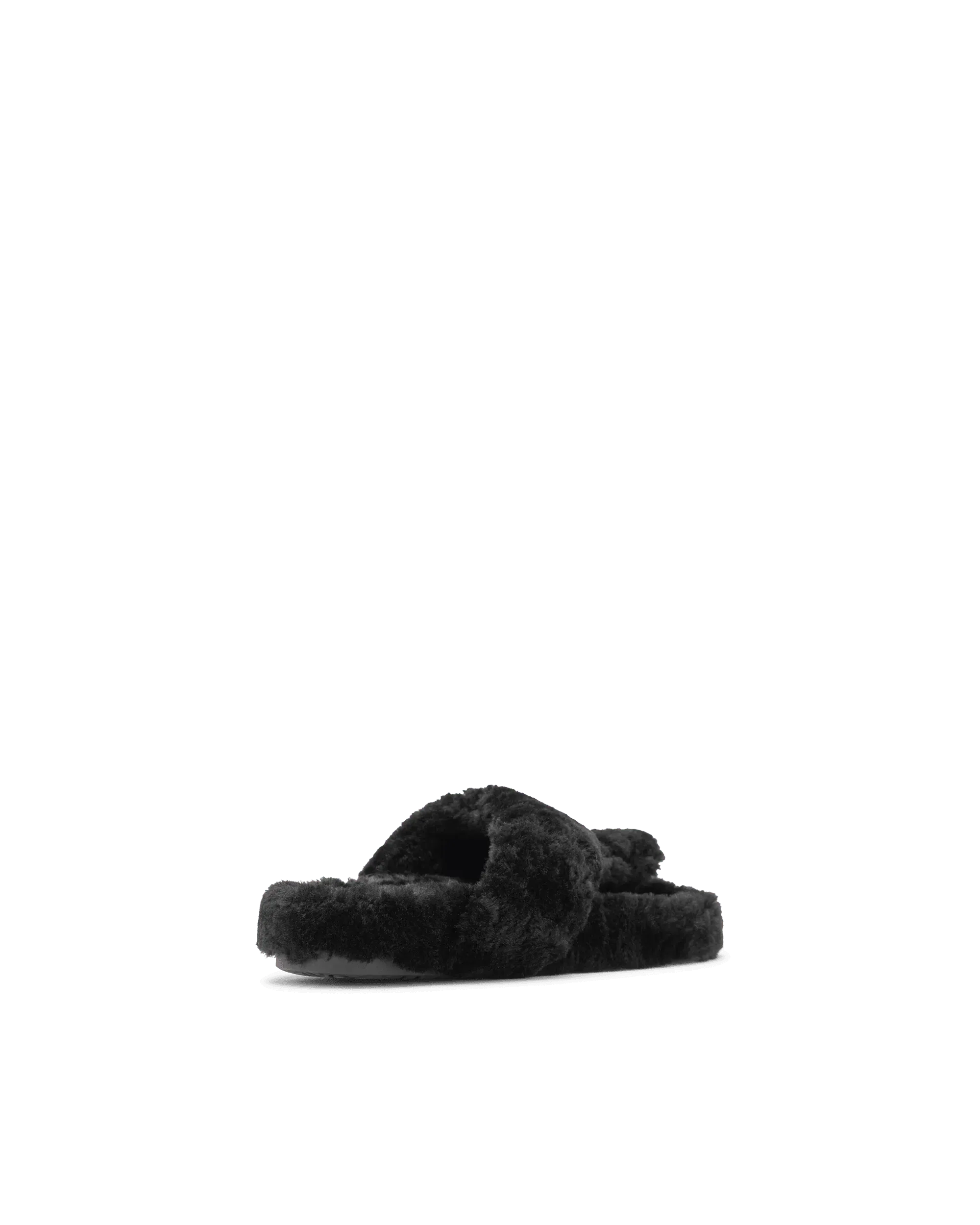 Shearling Ease Sandals - DIHSAN