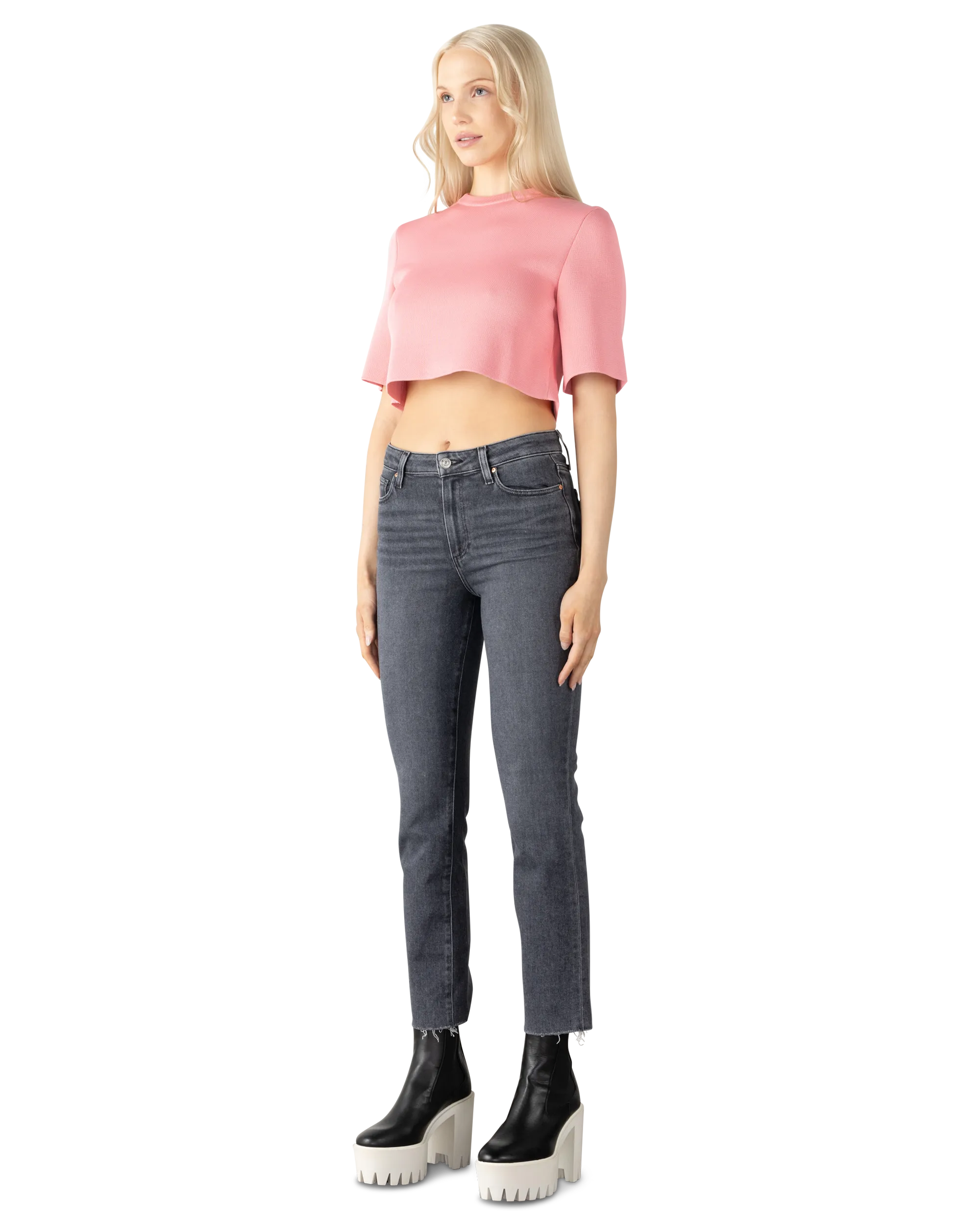 Reproportioned Crop Top T-Shirt