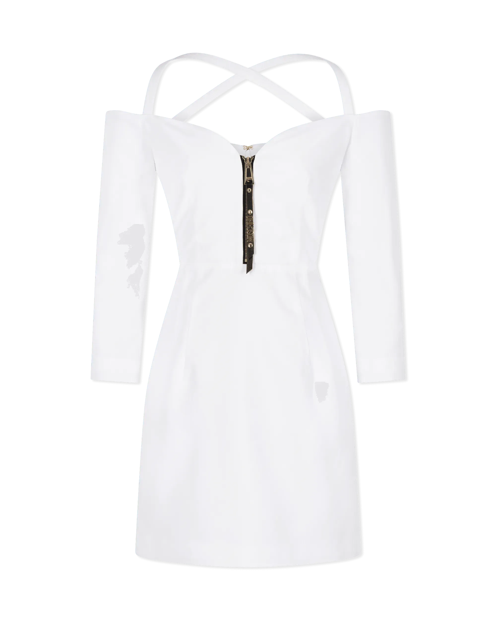 Sweetheart Neckline Minidress - DIHSAN