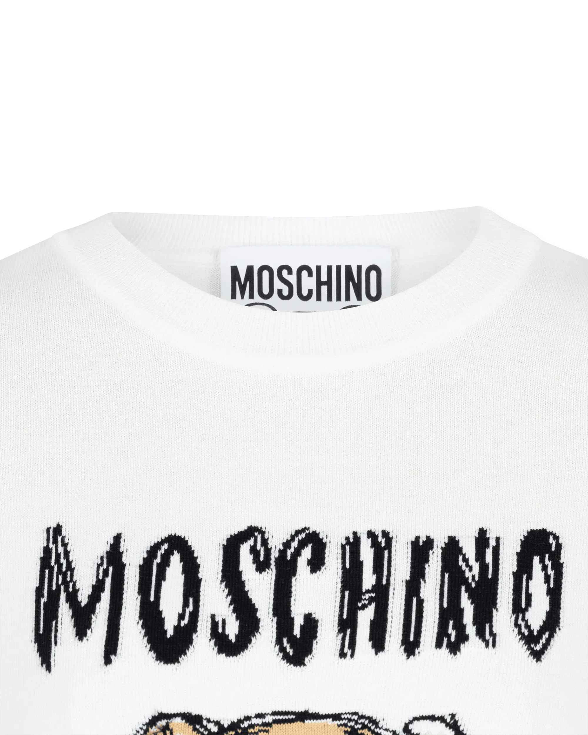 Teddy Bear Printed Mini T-Shirt Dress - DIHSAN