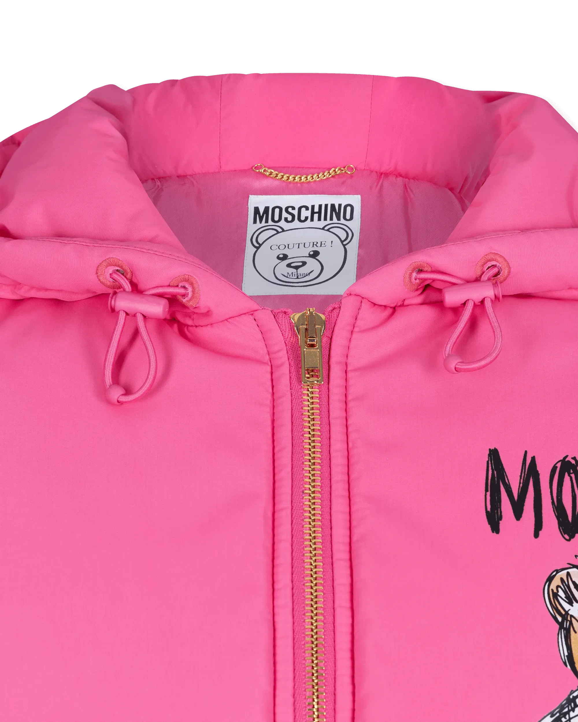 Teddy Bear Hooded Puffer Jacket - DIHSAN