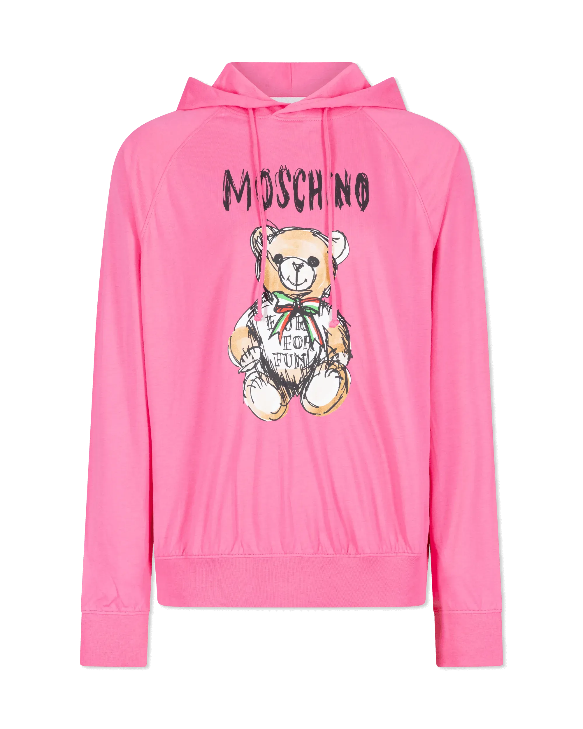 Drawn Teddy Bear Hoodie - DIHSAN