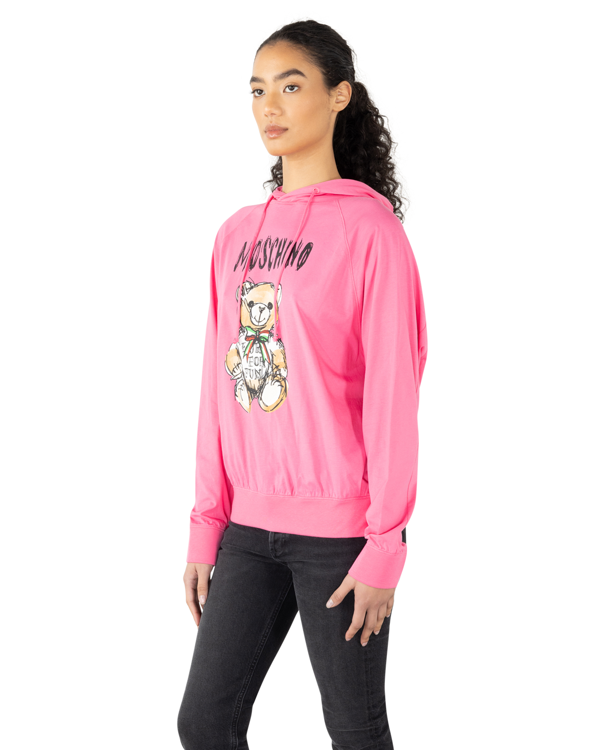 Drawn Teddy Bear Hoodie