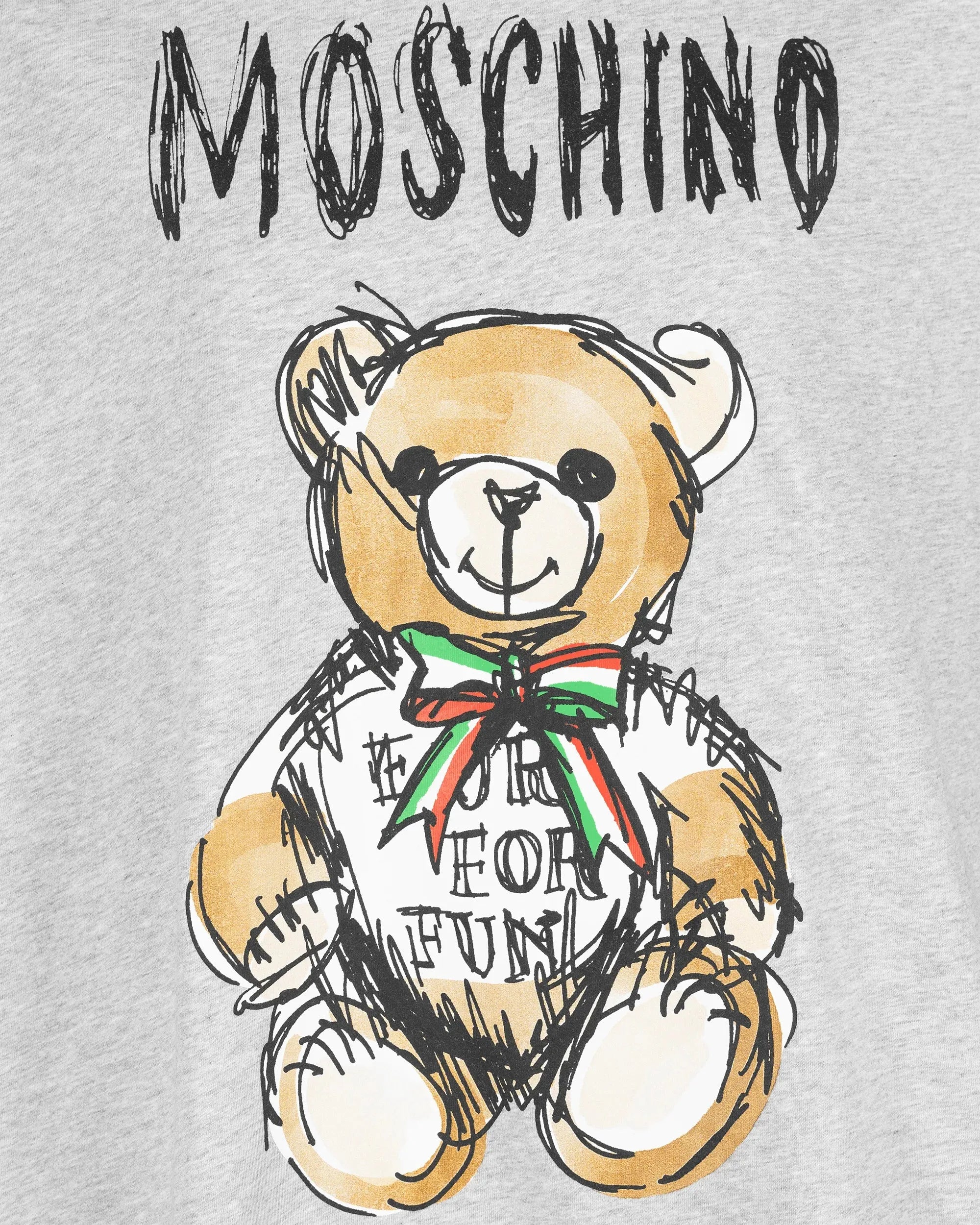Drawn Teddy Bear Organic Jersey T-Shirt - DIHSAN