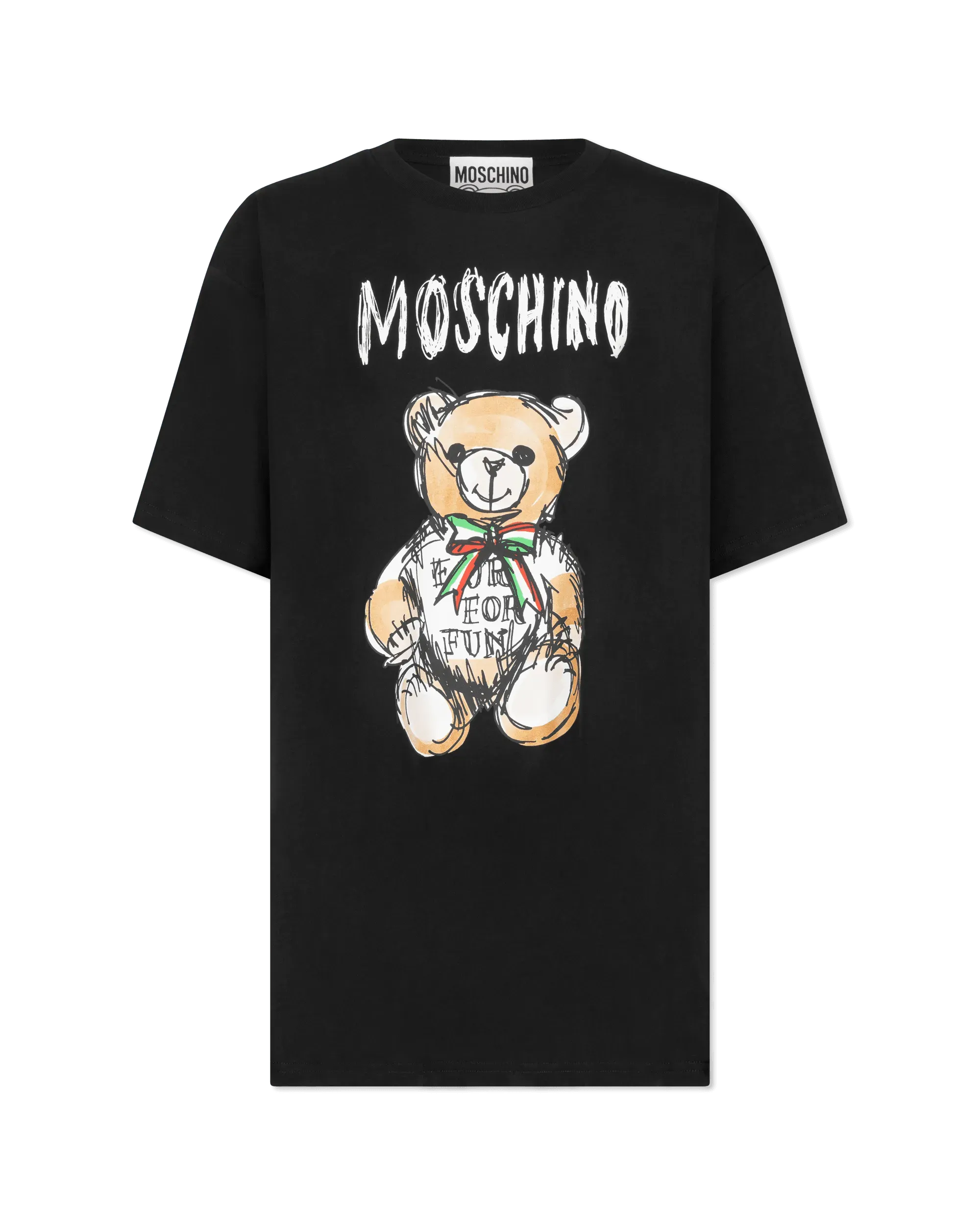 Drawn Teddy Bear Organic Jersey T-Shirt - DIHSAN