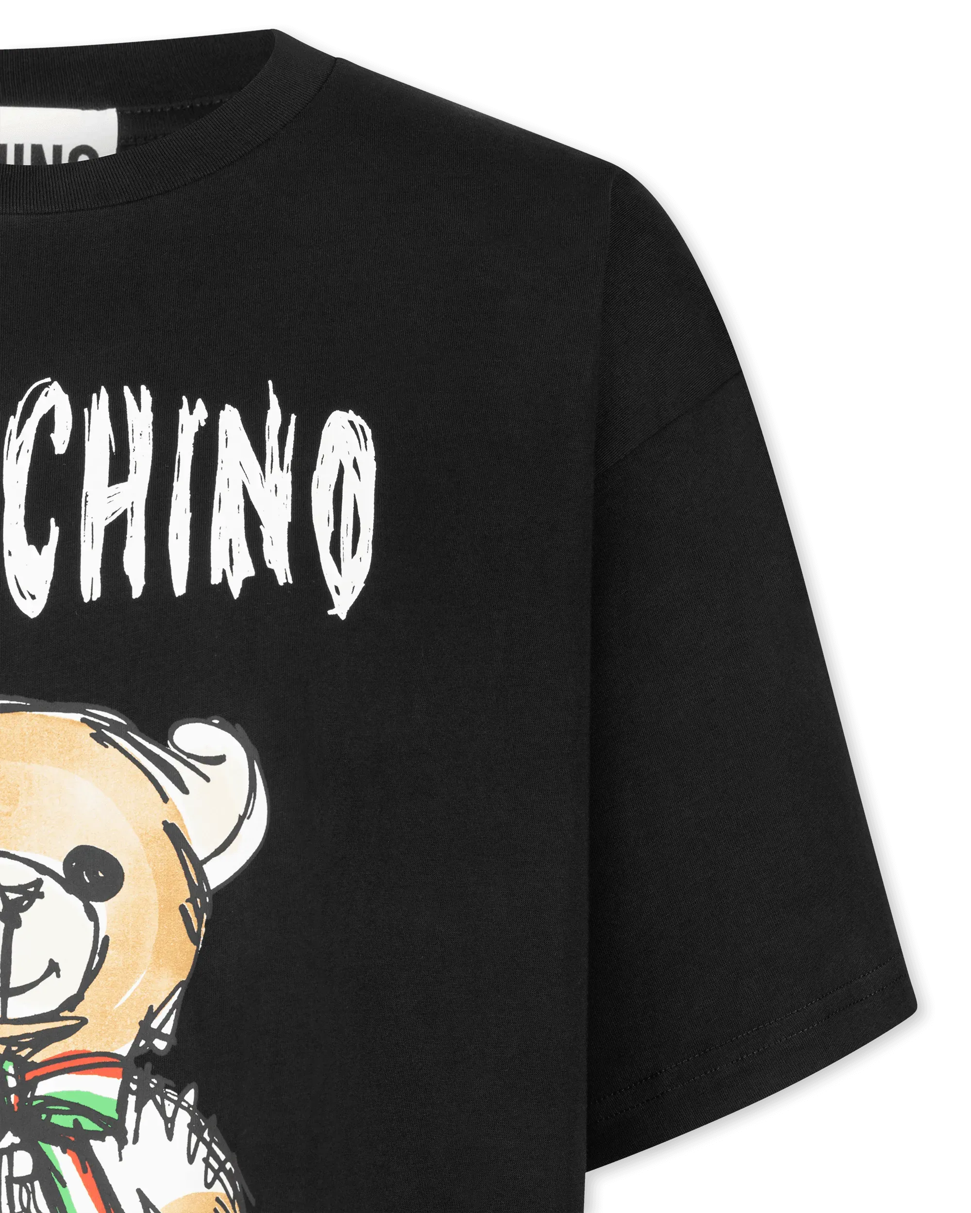 Drawn Teddy Bear Organic Jersey T-Shirt - DIHSAN