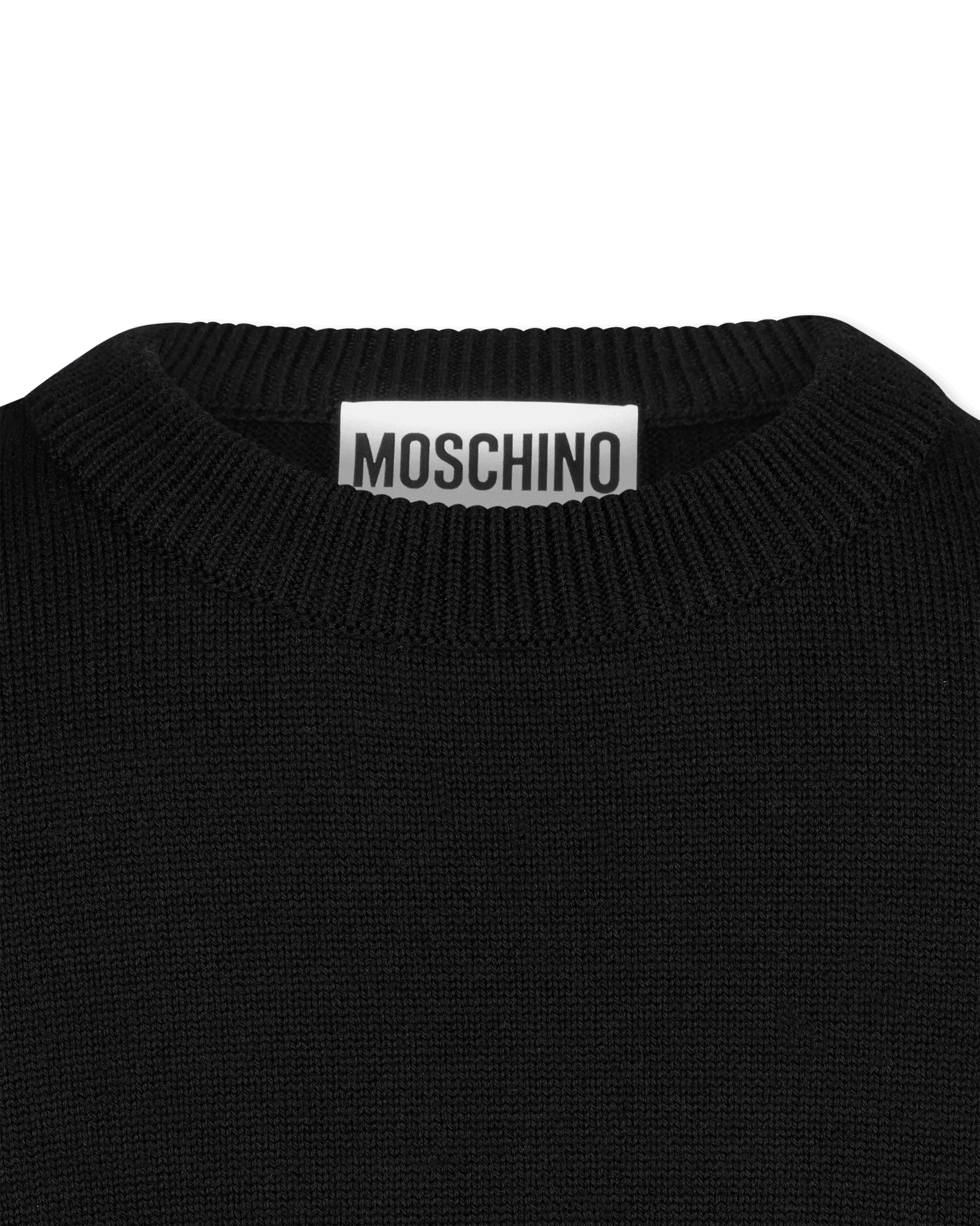 Sleeve Pocket Details Wool Short Sleeve Sweater - DIHSAN