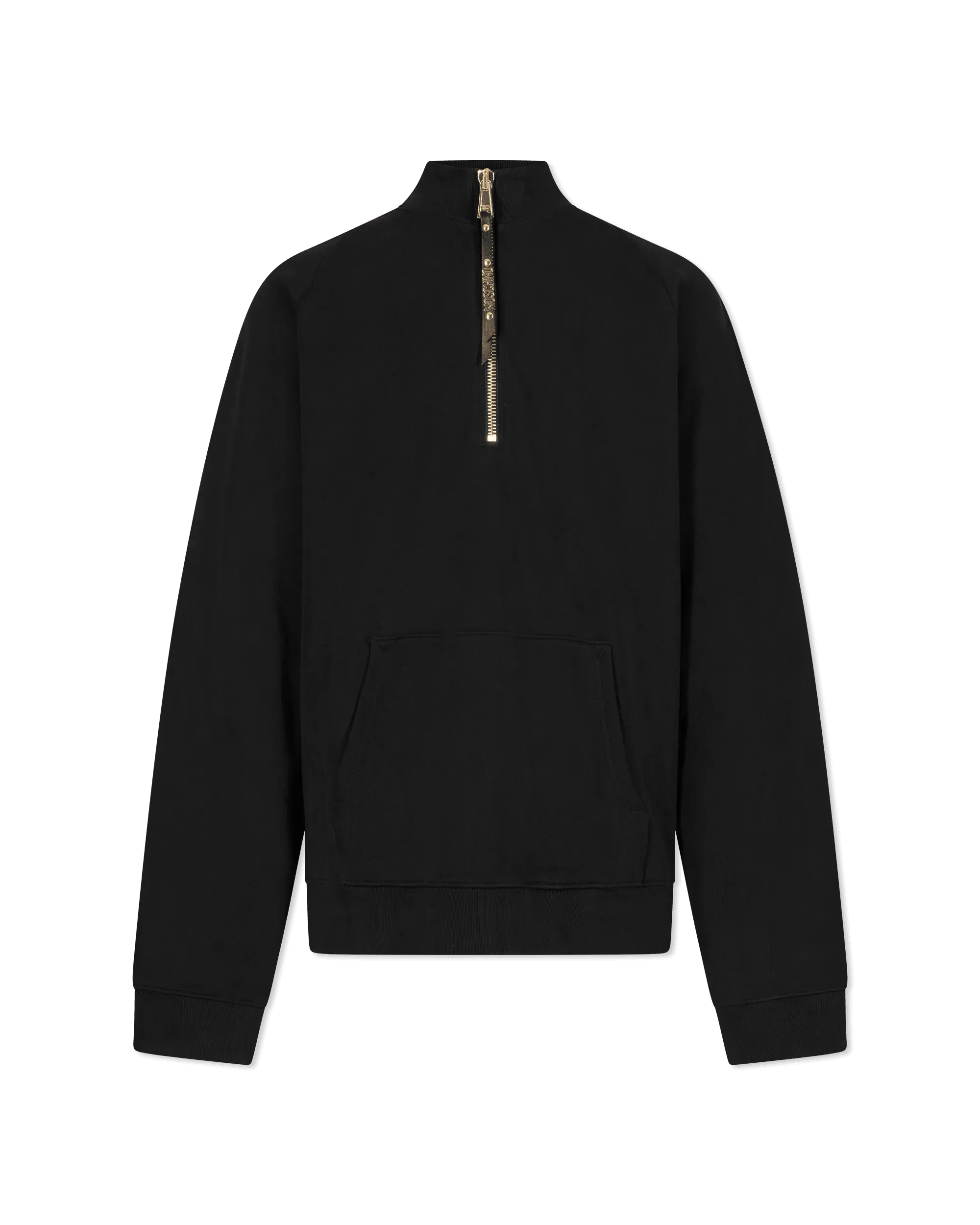 Logo Plaque Zip-Puller Sweatshirt - DIHSAN