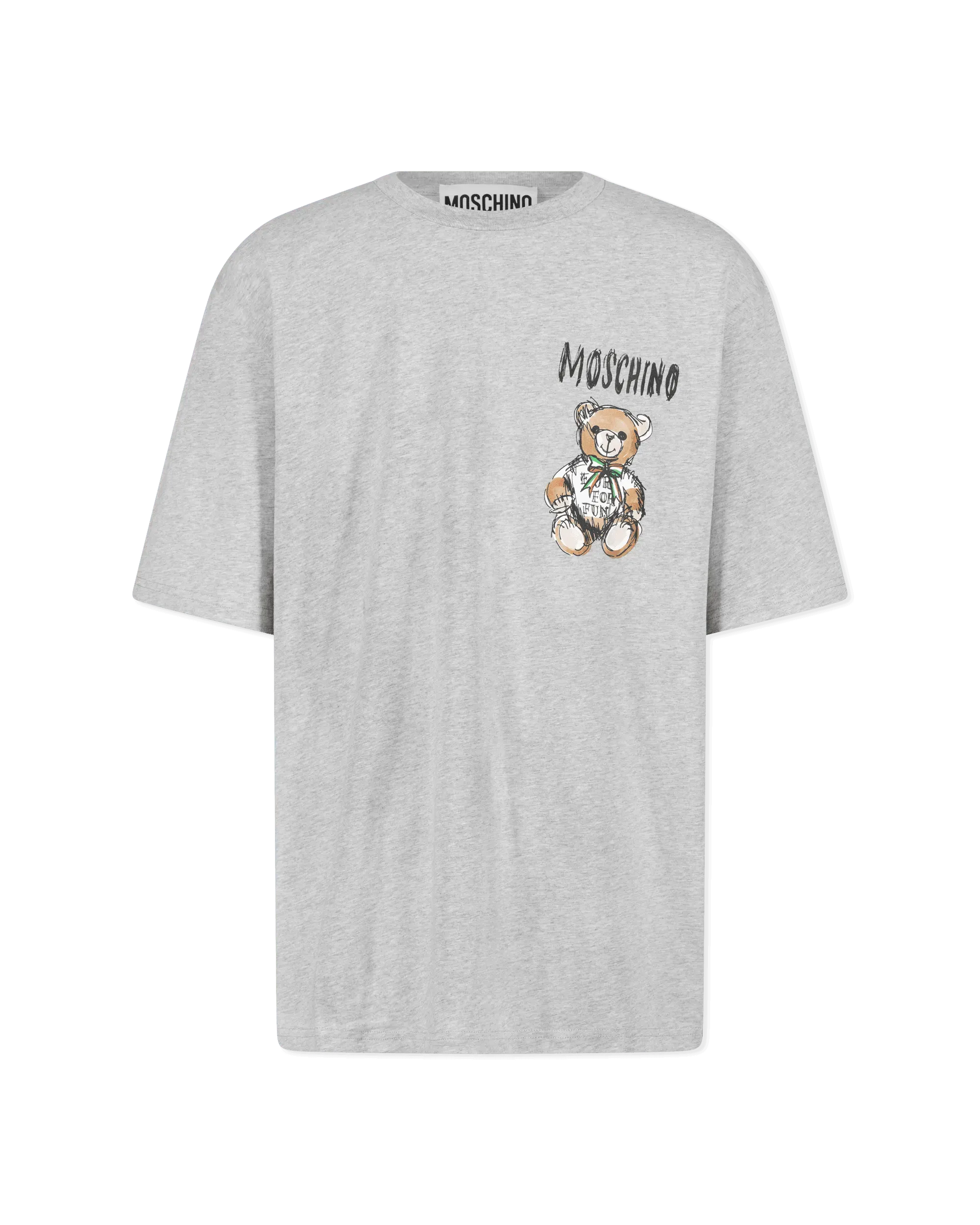 Mini Drawn Teddy Bear Organic T-Shirt - DIHSAN