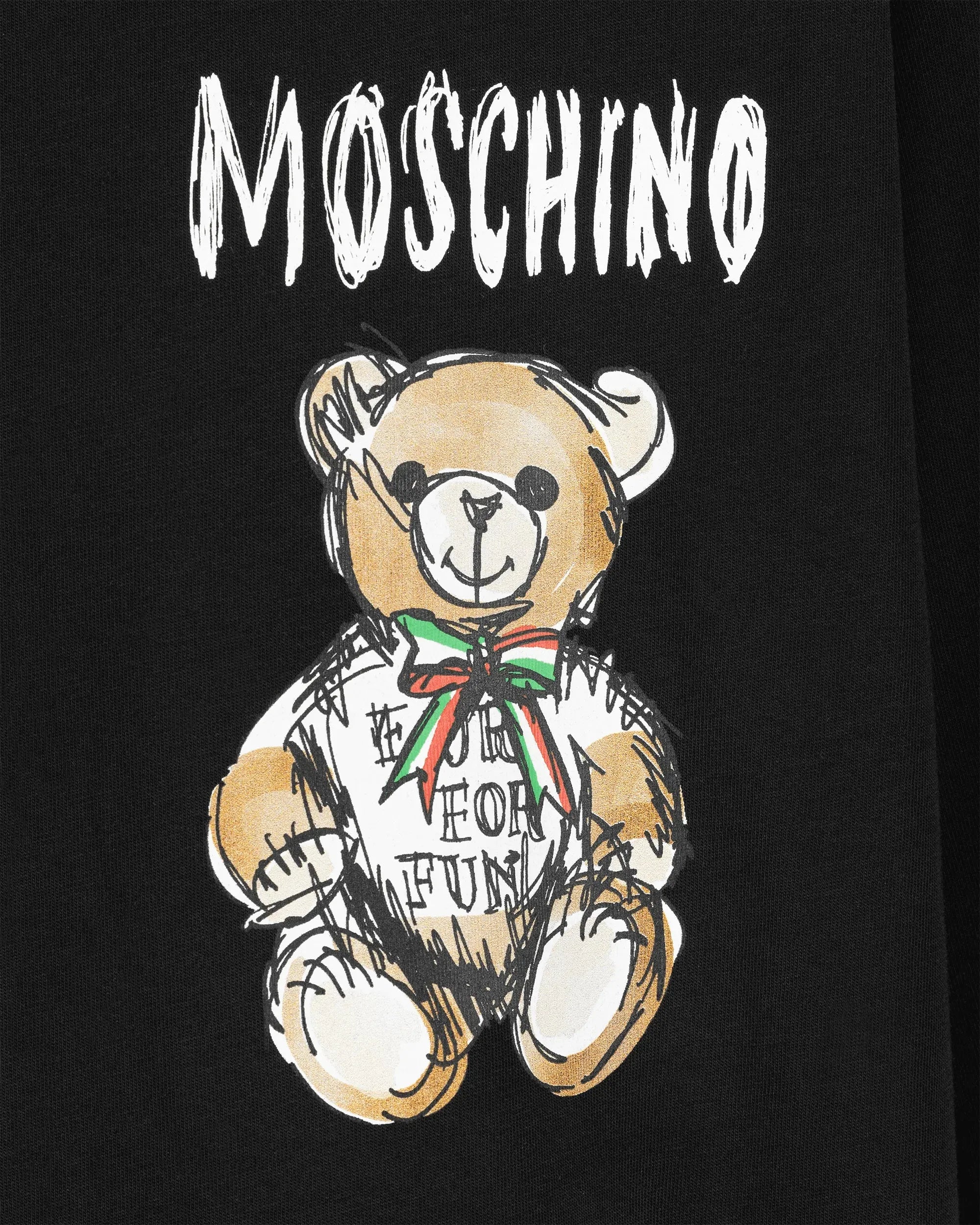 Mini Drawn Teddy Bear Organic T-Shirt - DIHSAN