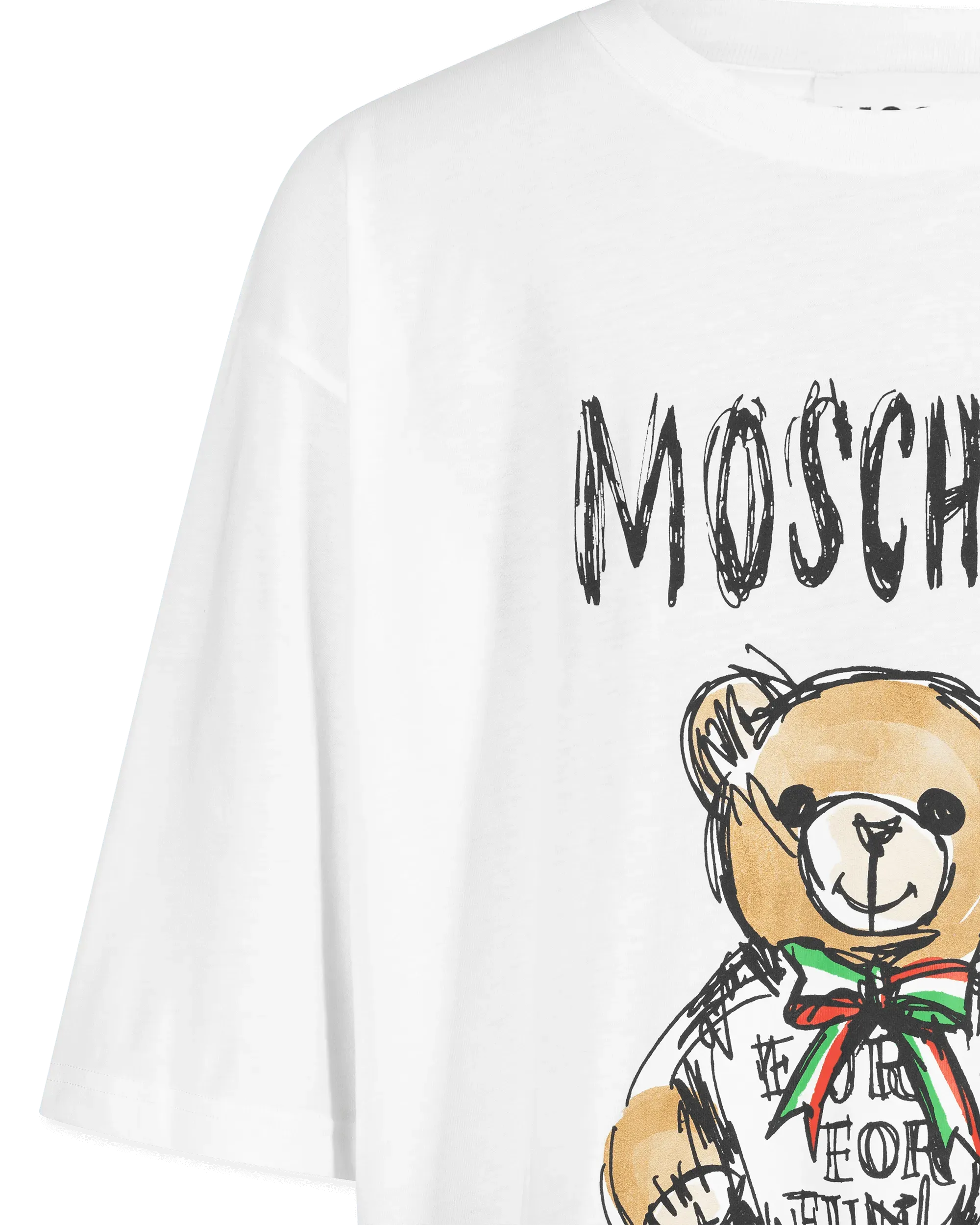 Drawn Teddy Bear Organic T-Shirt - DIHSAN