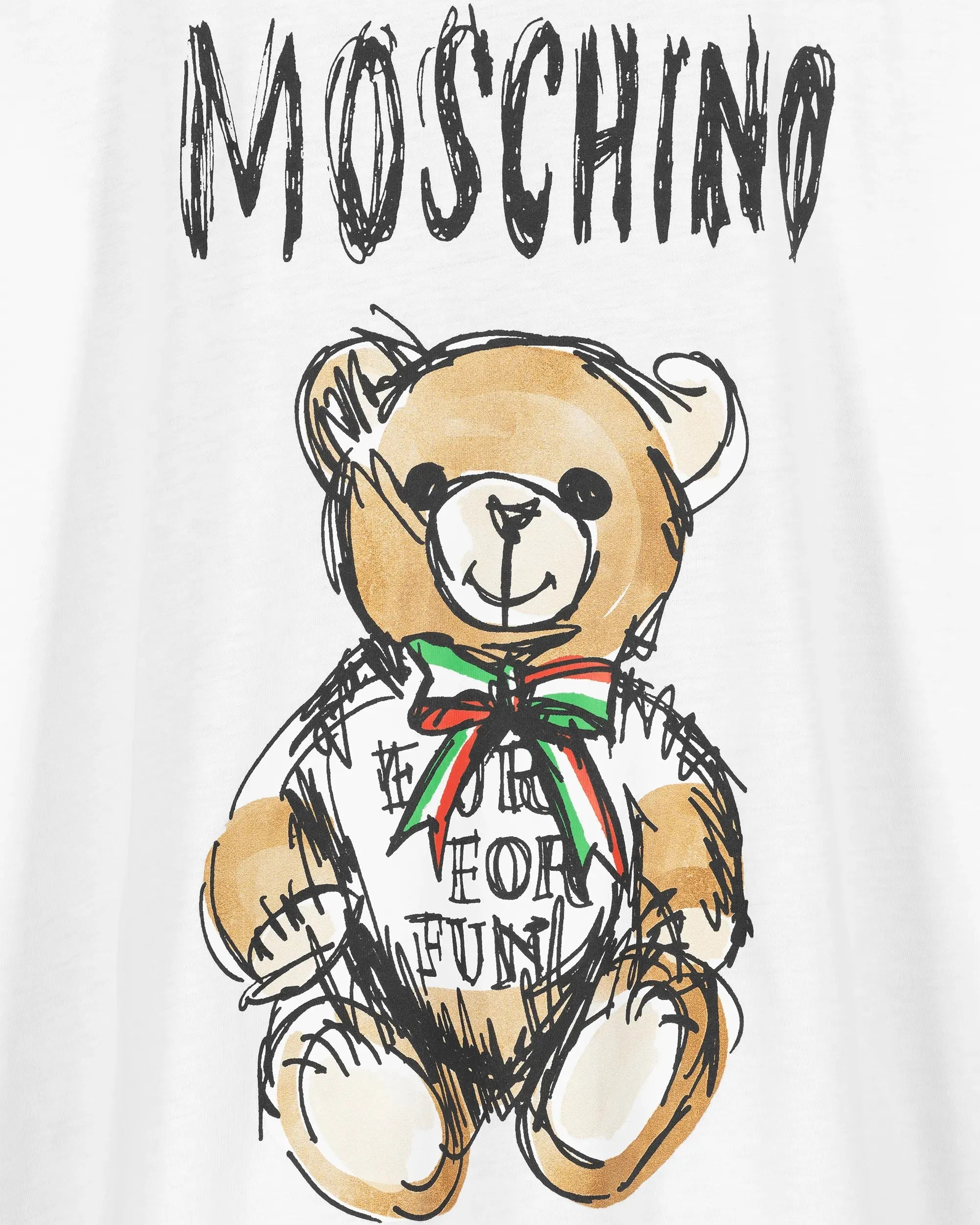 Drawn Teddy Bear Organic T-Shirt - DIHSAN