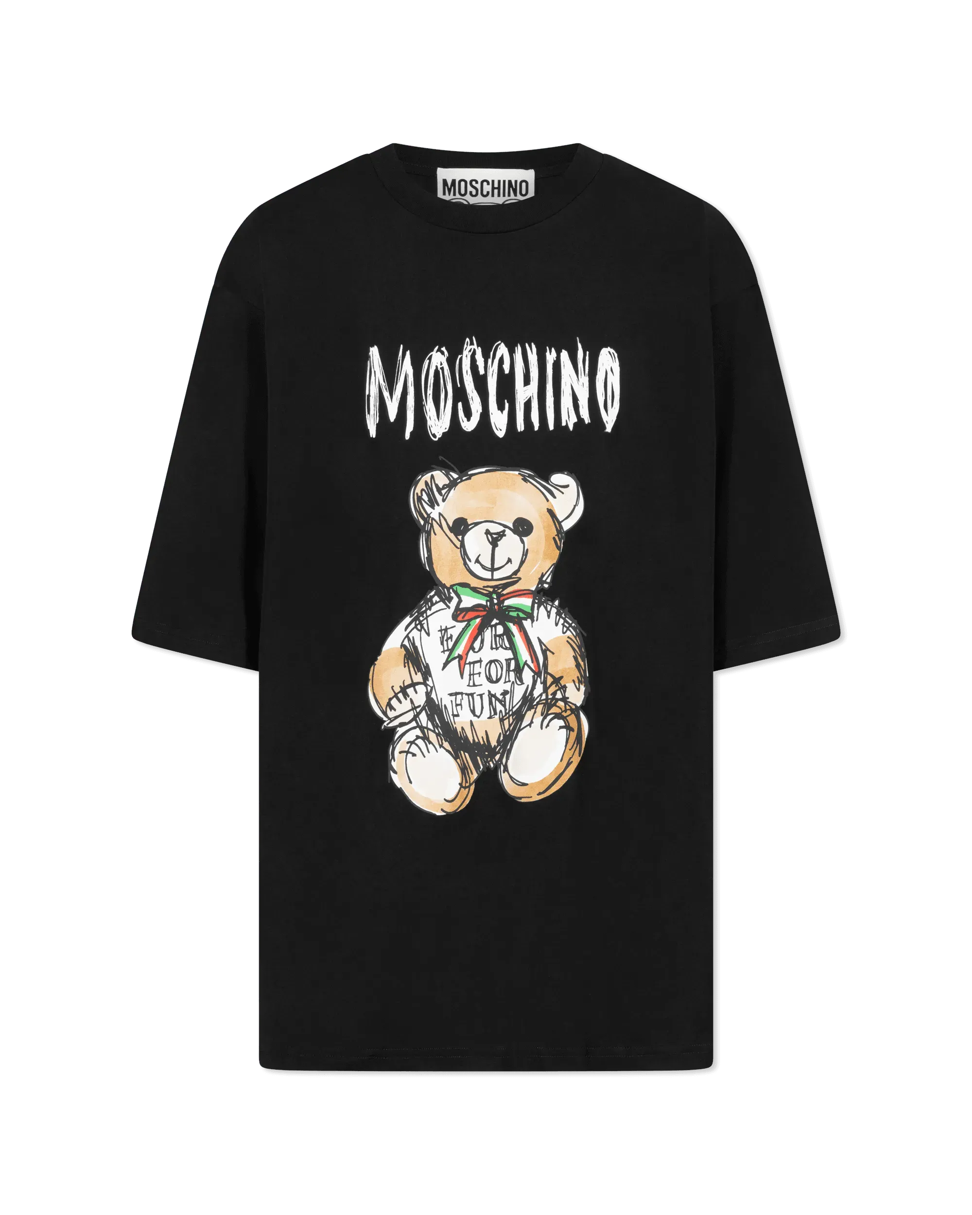 Drawn Teddy Bear Organic T-Shirt - DIHSAN