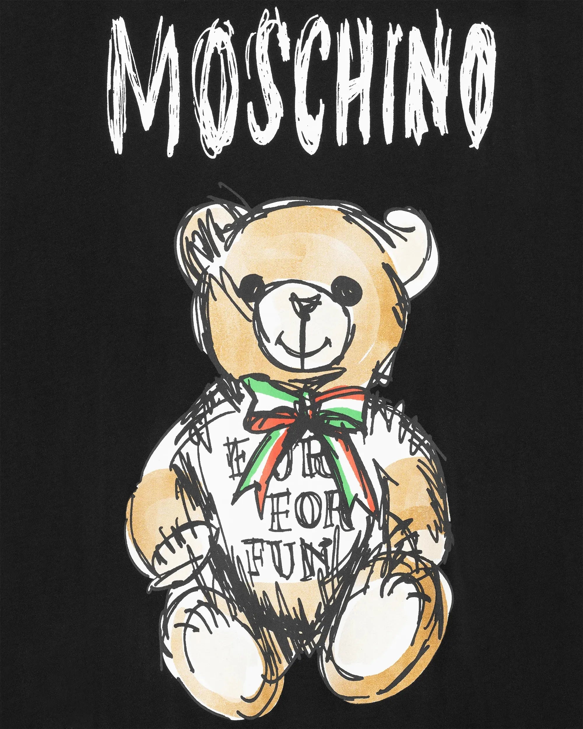 Drawn Teddy Bear Organic T-Shirt - DIHSAN