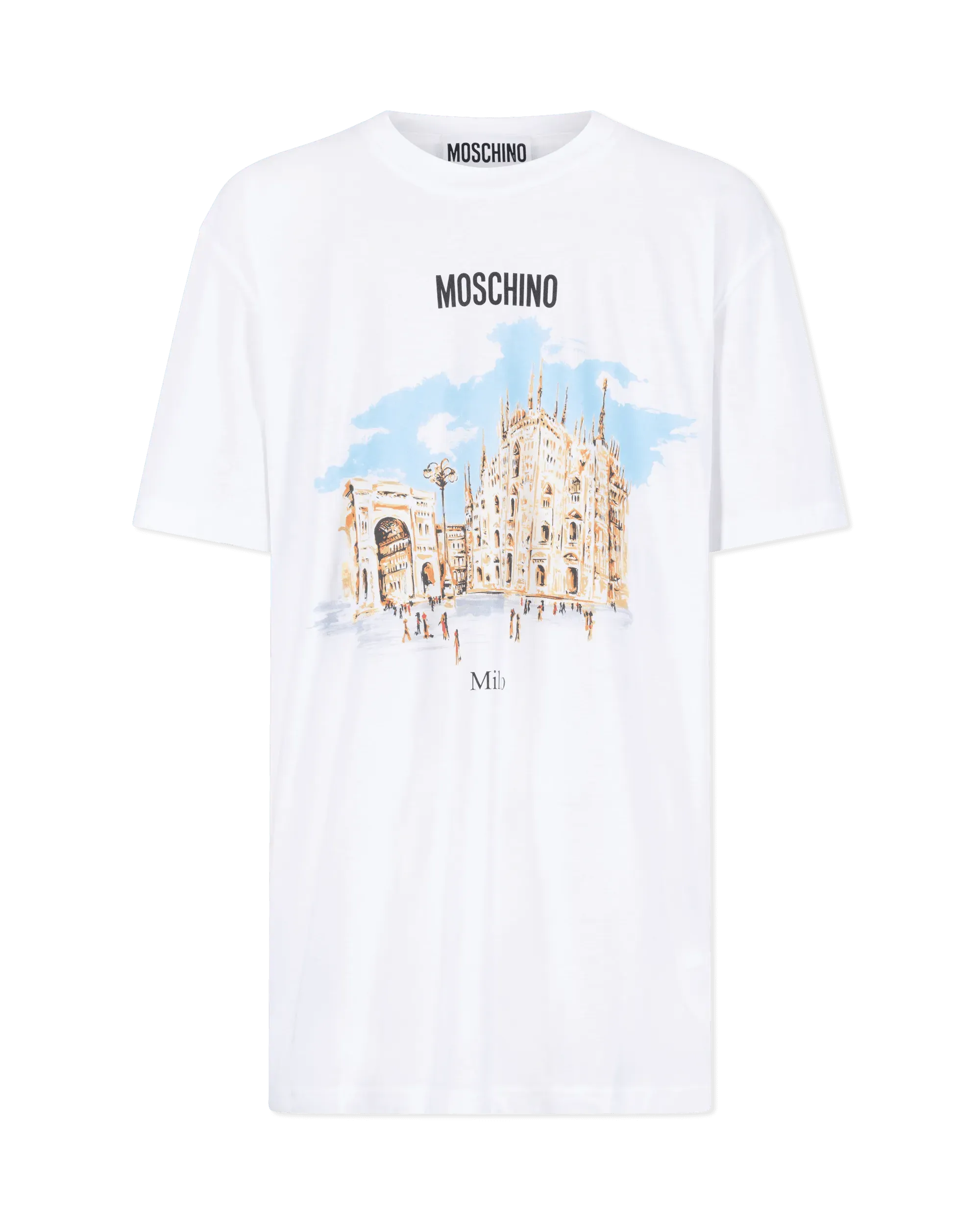 Archive Print Organic Jersey T-Shirt - DIHSAN