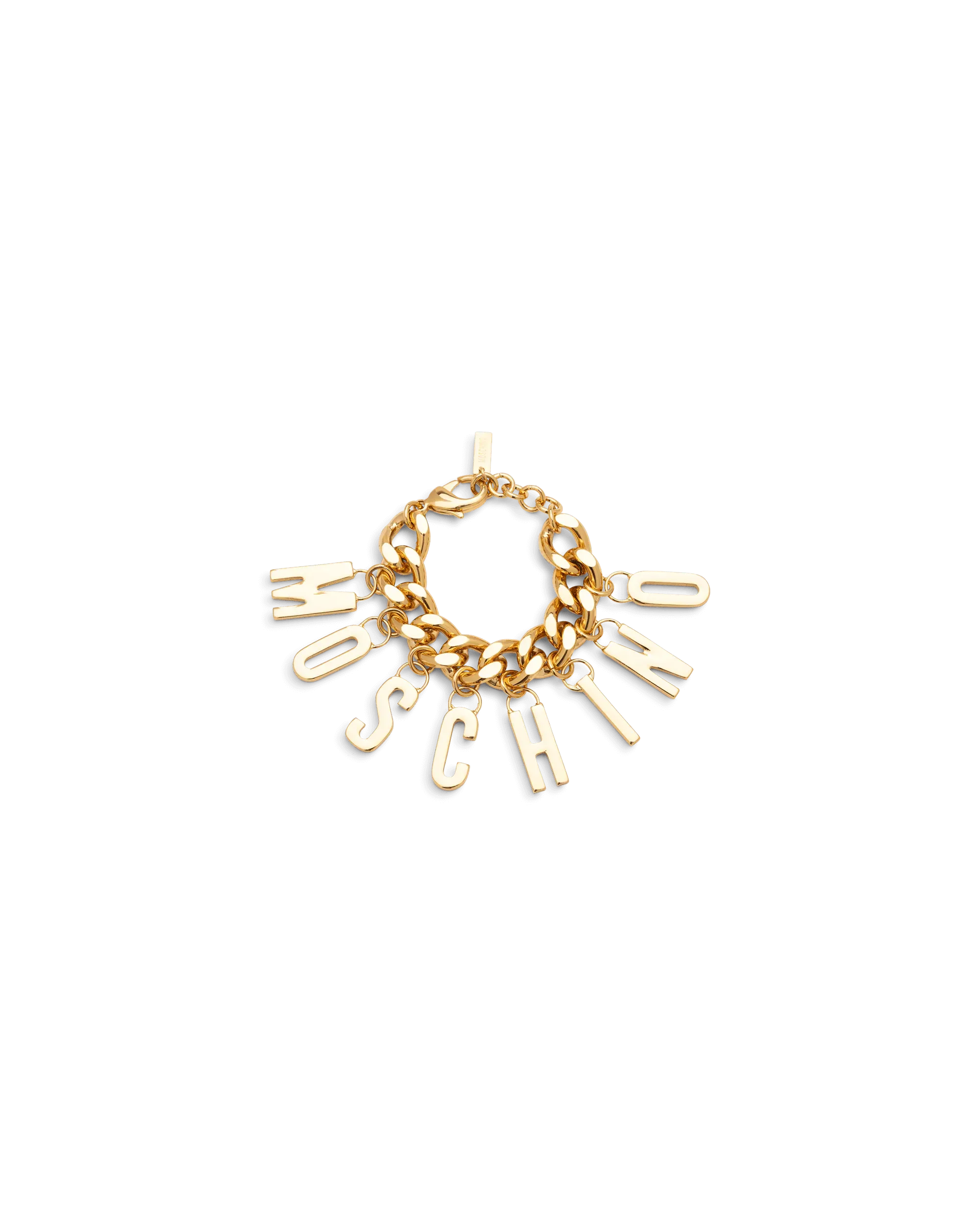 Logo Lettering Chain Bracelet - DIHSAN