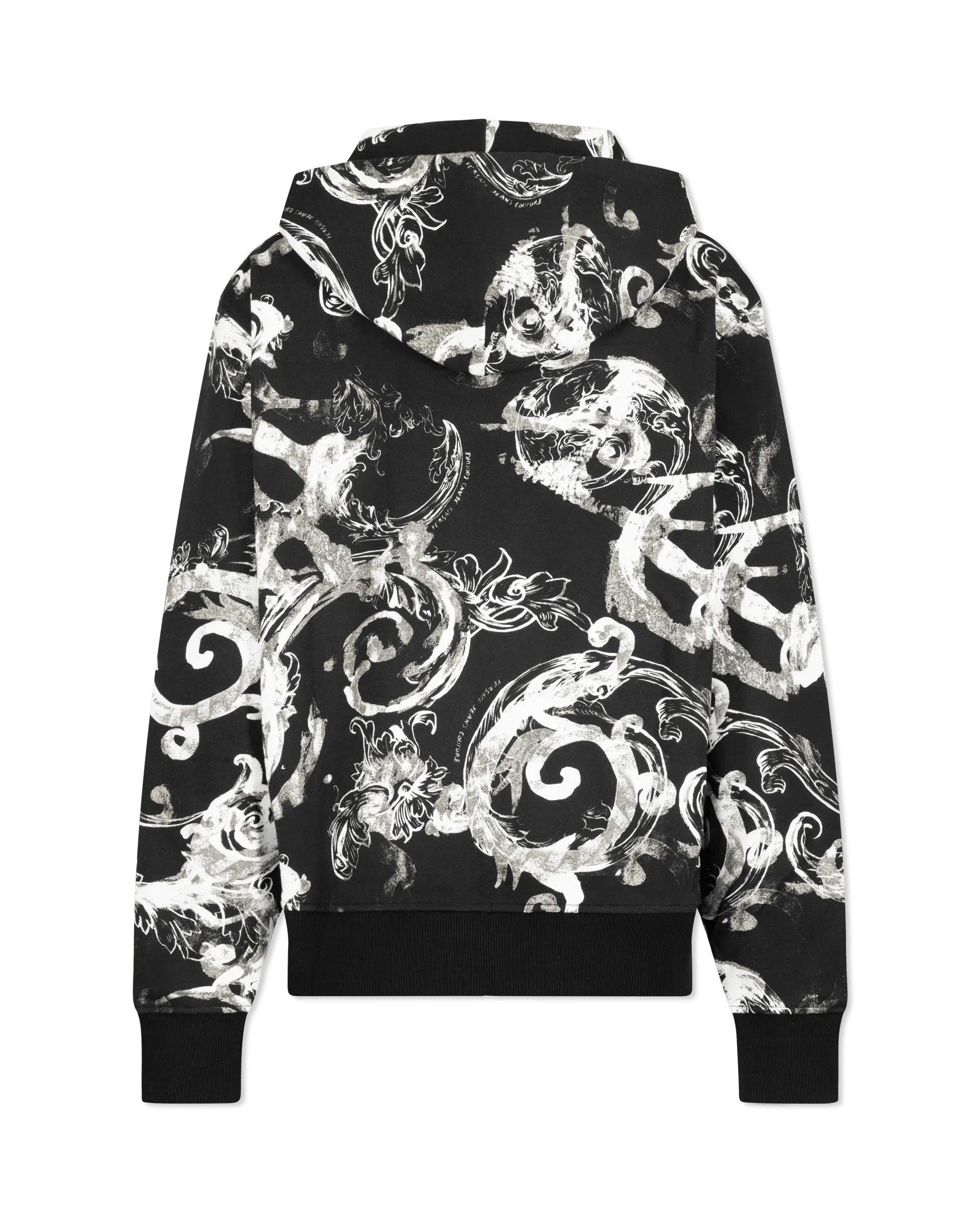 Watercolor Couture Zip Hoodie - DIHSAN