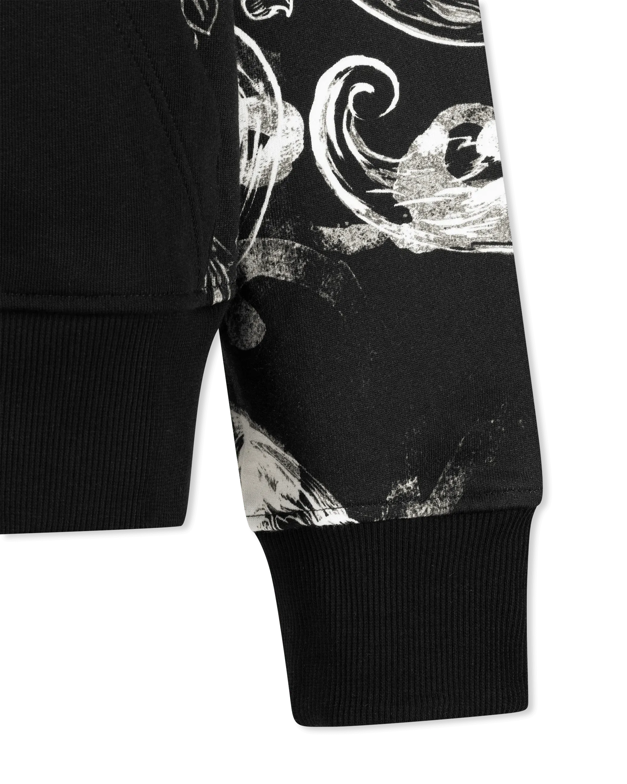 Watercolor Couture Zip Hoodie - DIHSAN