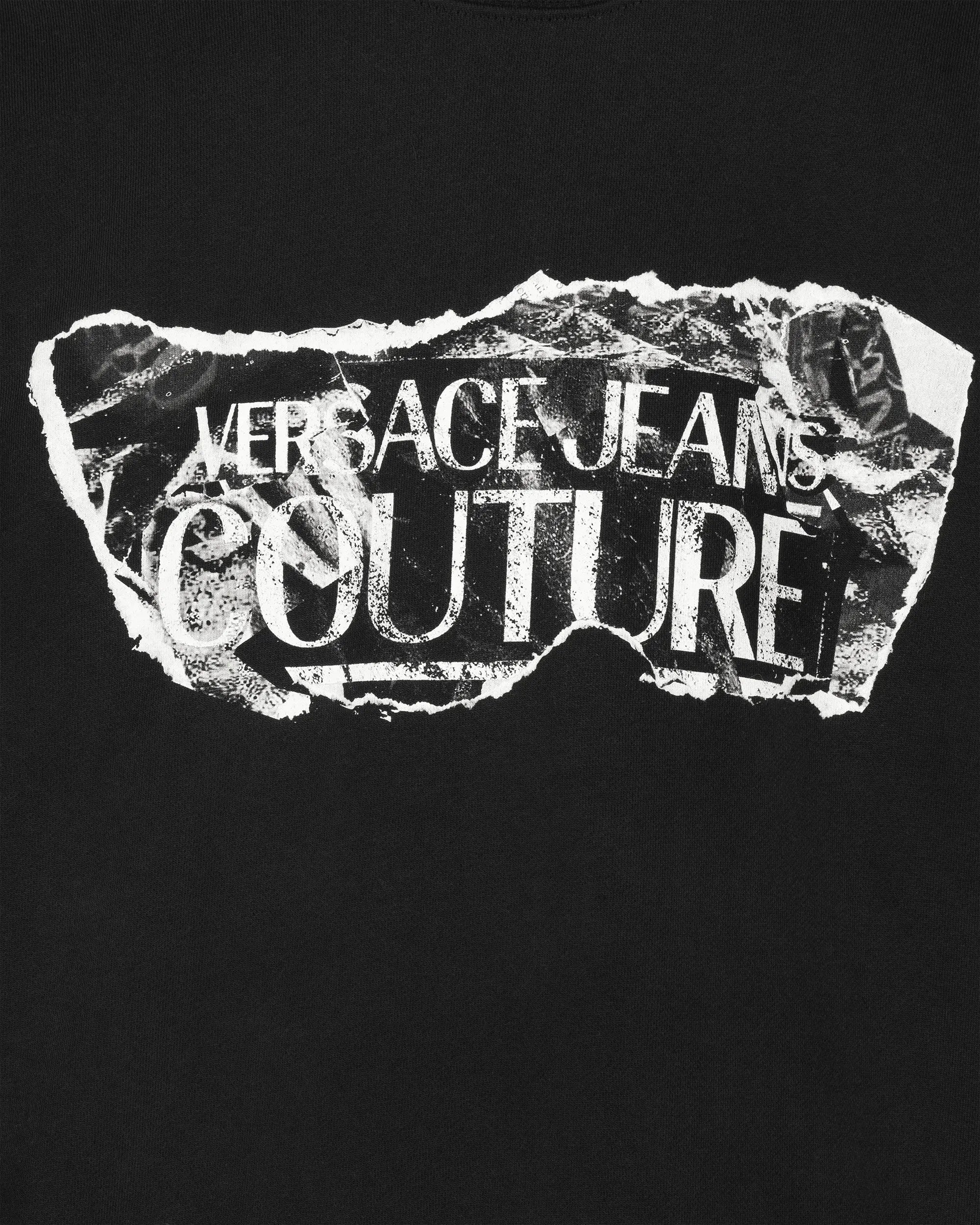 Magazine Logo Print Sweatshirt - DIHSAN