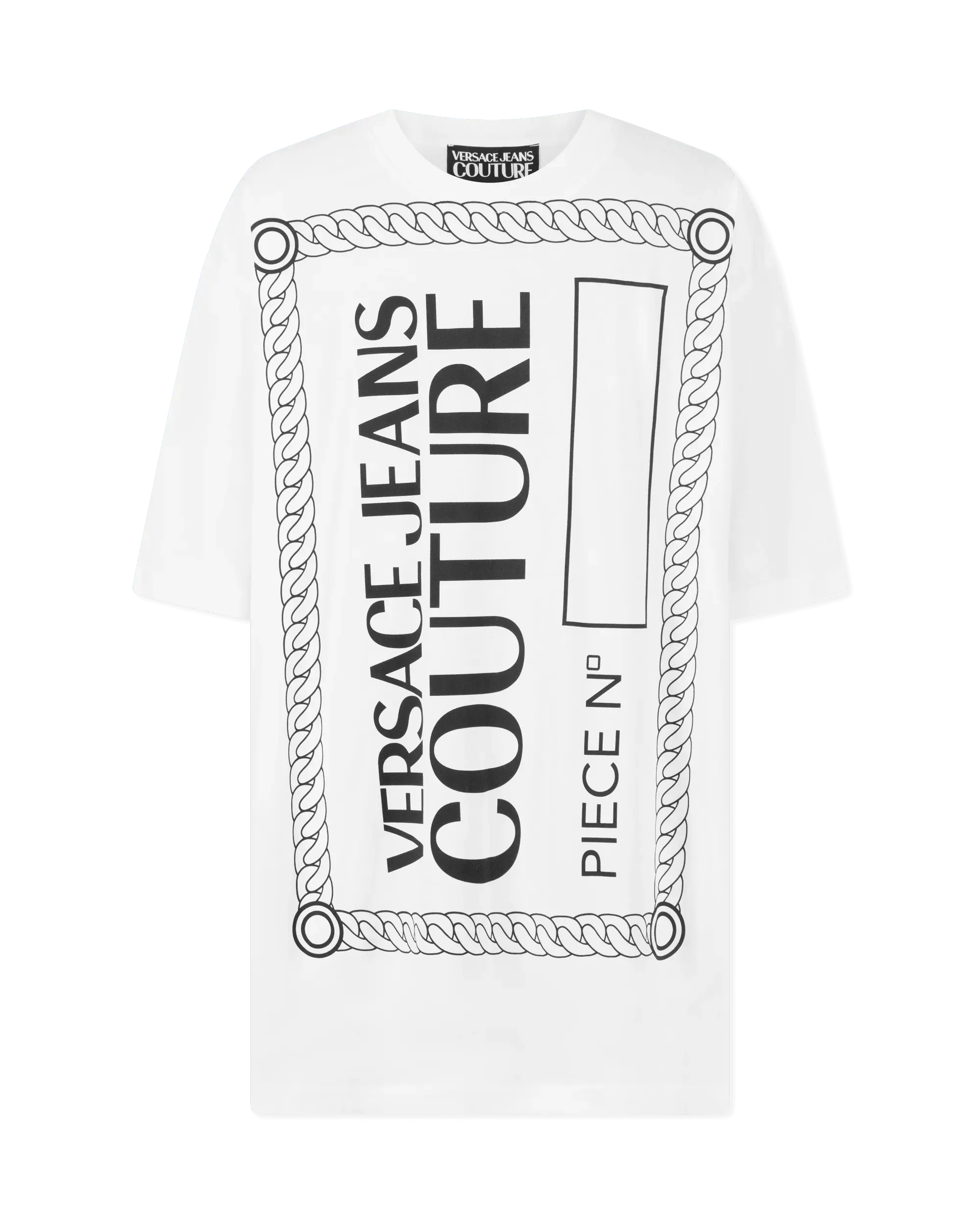 Piece Number Logo T-Shirt - DIHSAN