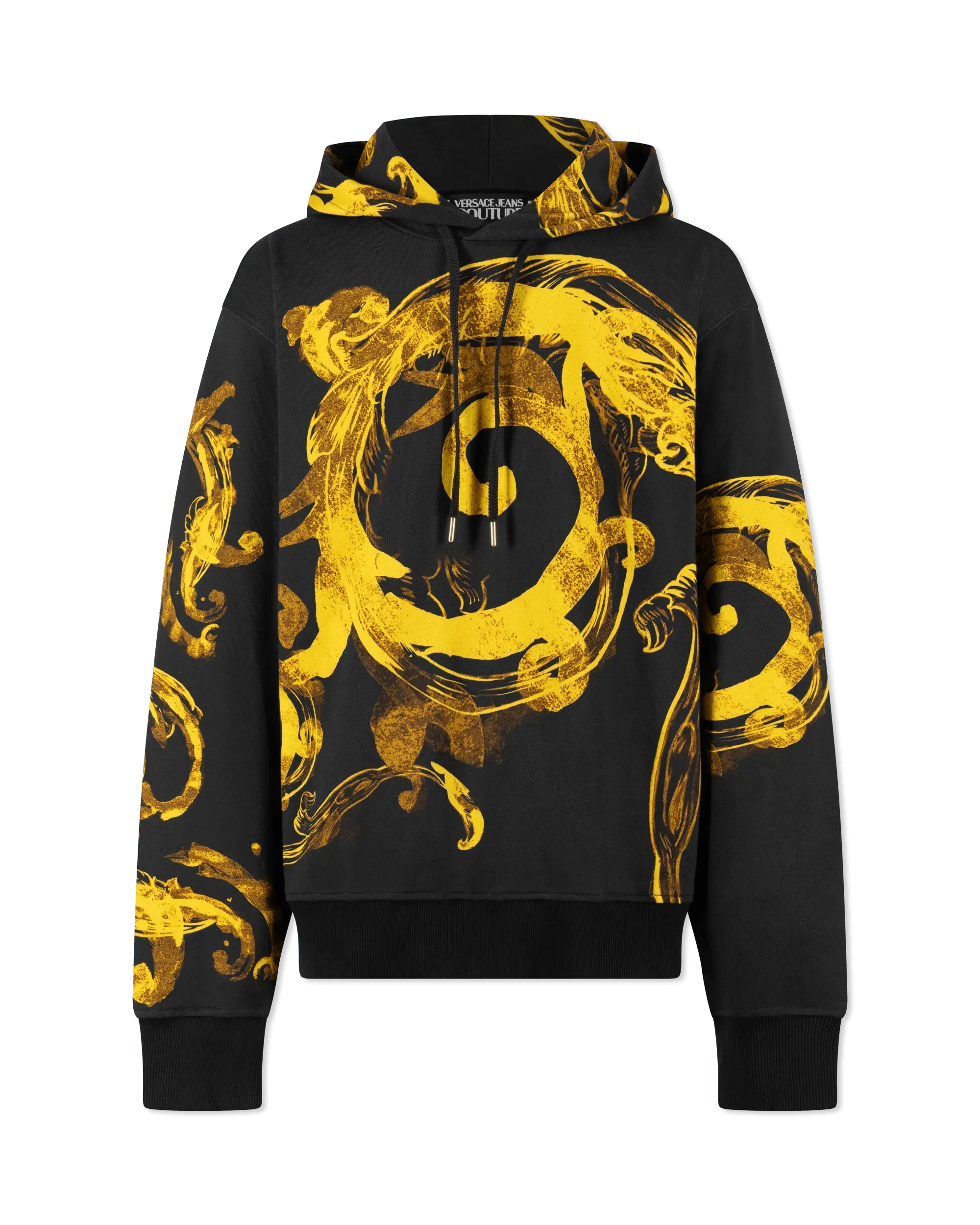 Watercolor Baroque Couture Hoodie - DIHSAN