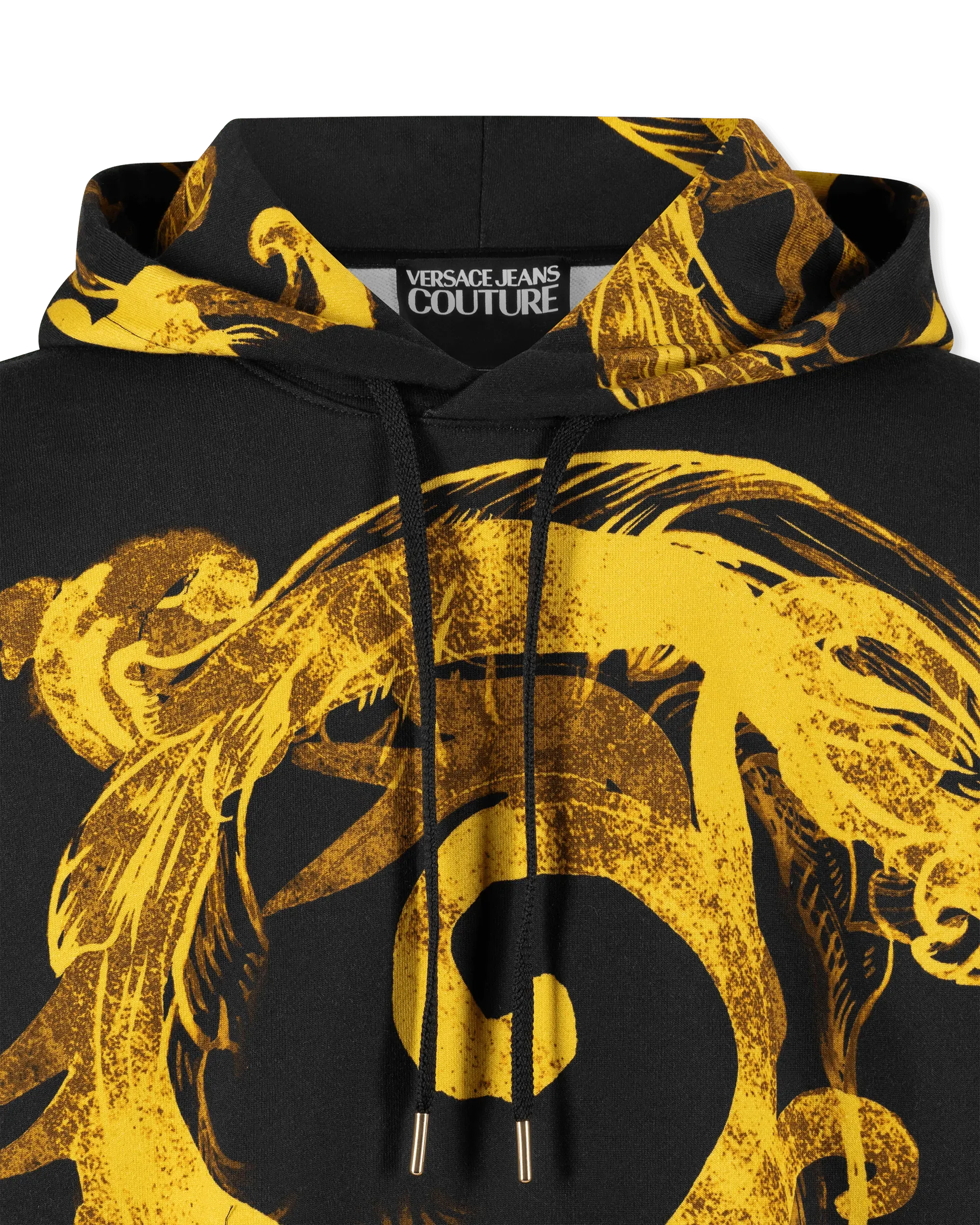 Watercolor Baroque Couture Hoodie - DIHSAN