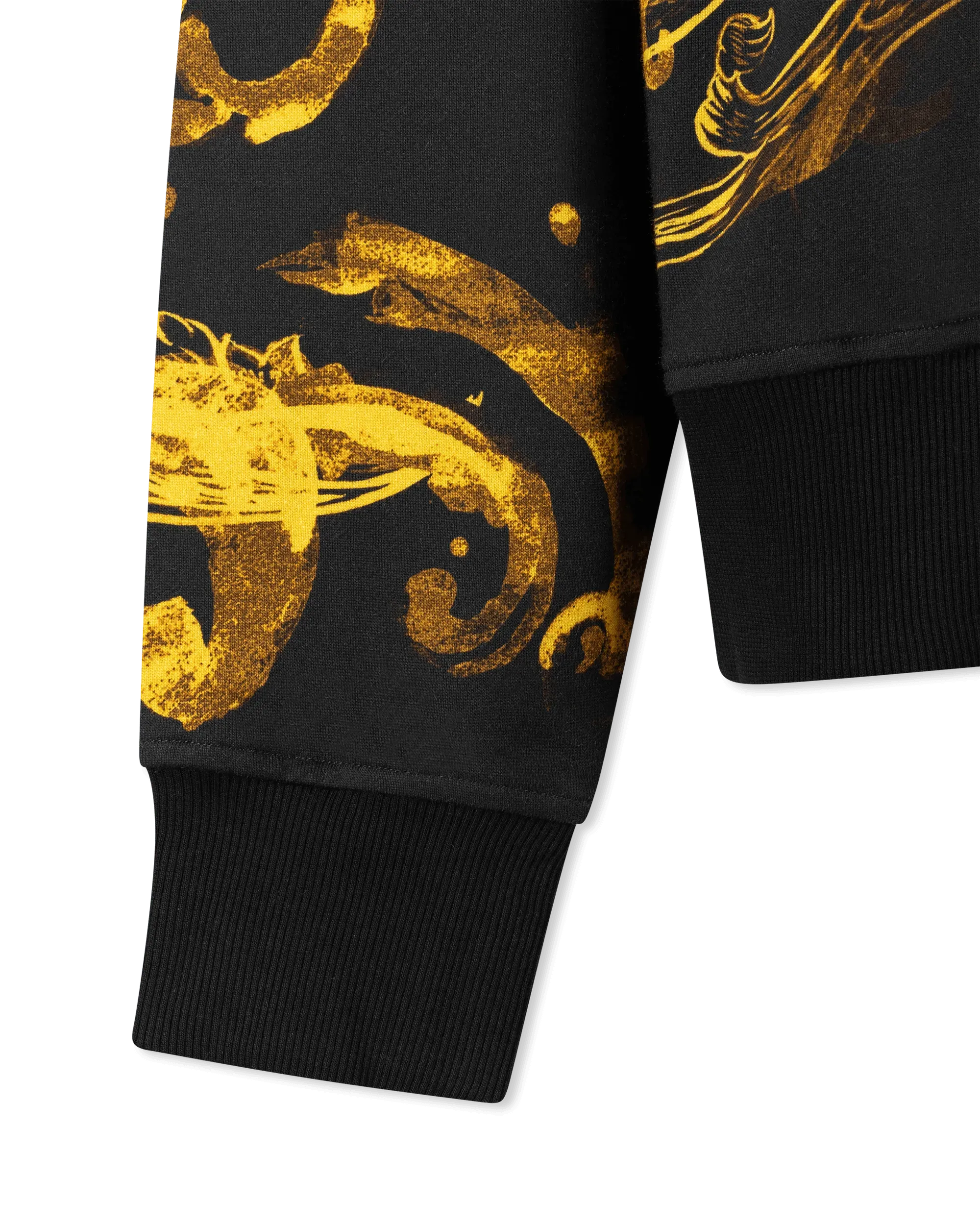 Watercolor Baroque Couture Hoodie - DIHSAN