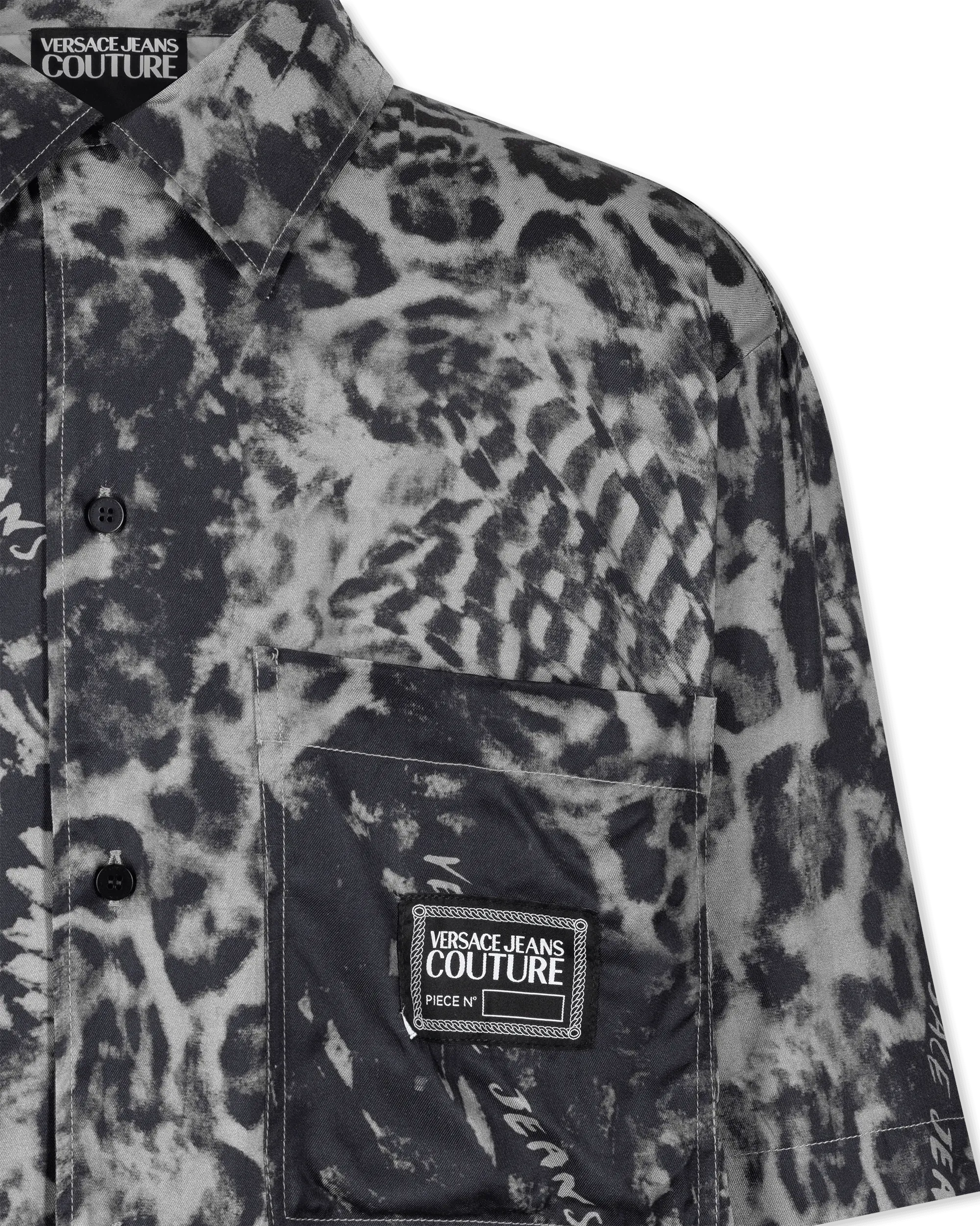 Animalier Short Sleeve Shirt - DIHSAN
