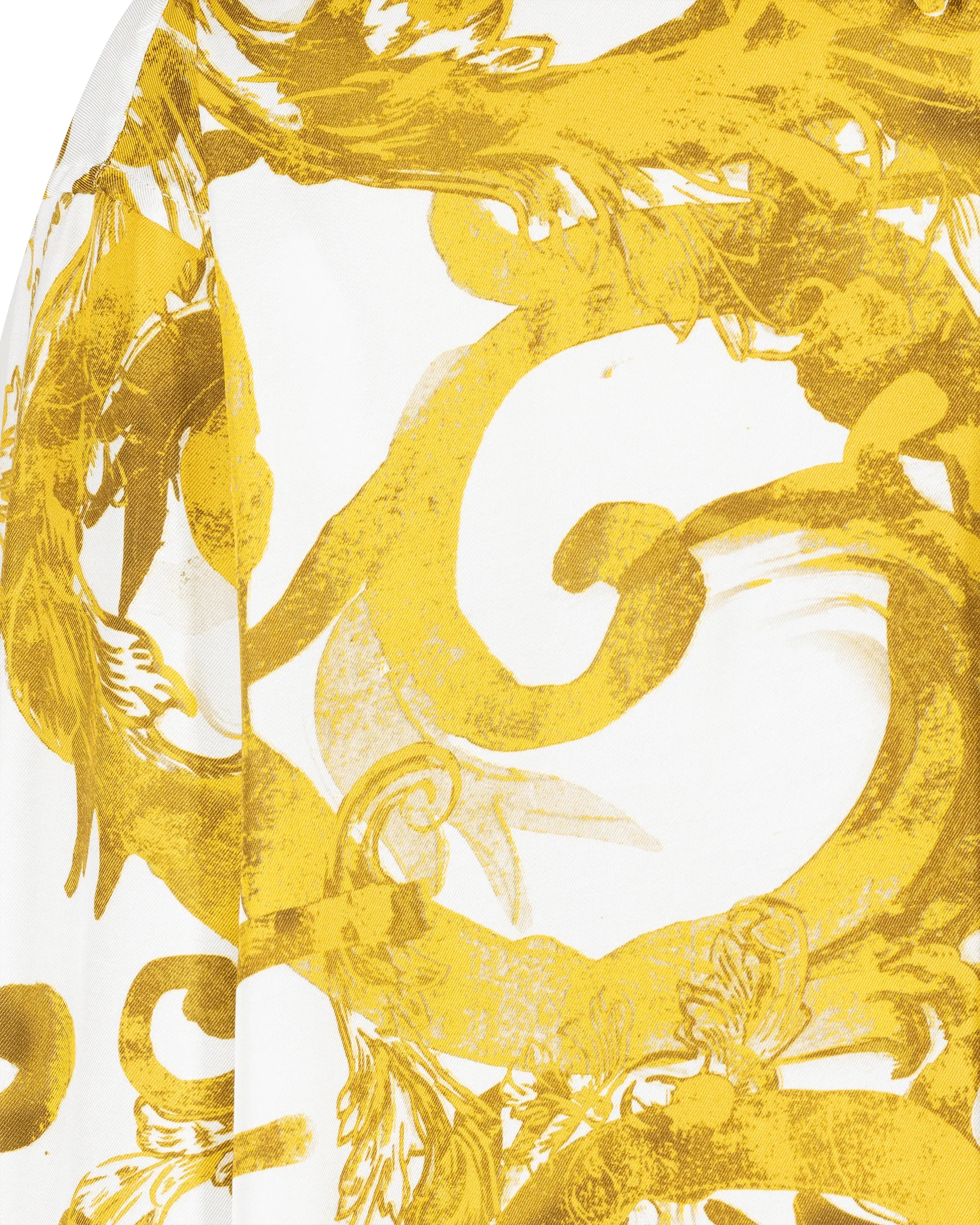 Watercolor Baroque Couture Long Sleeve Shirt - DIHSAN