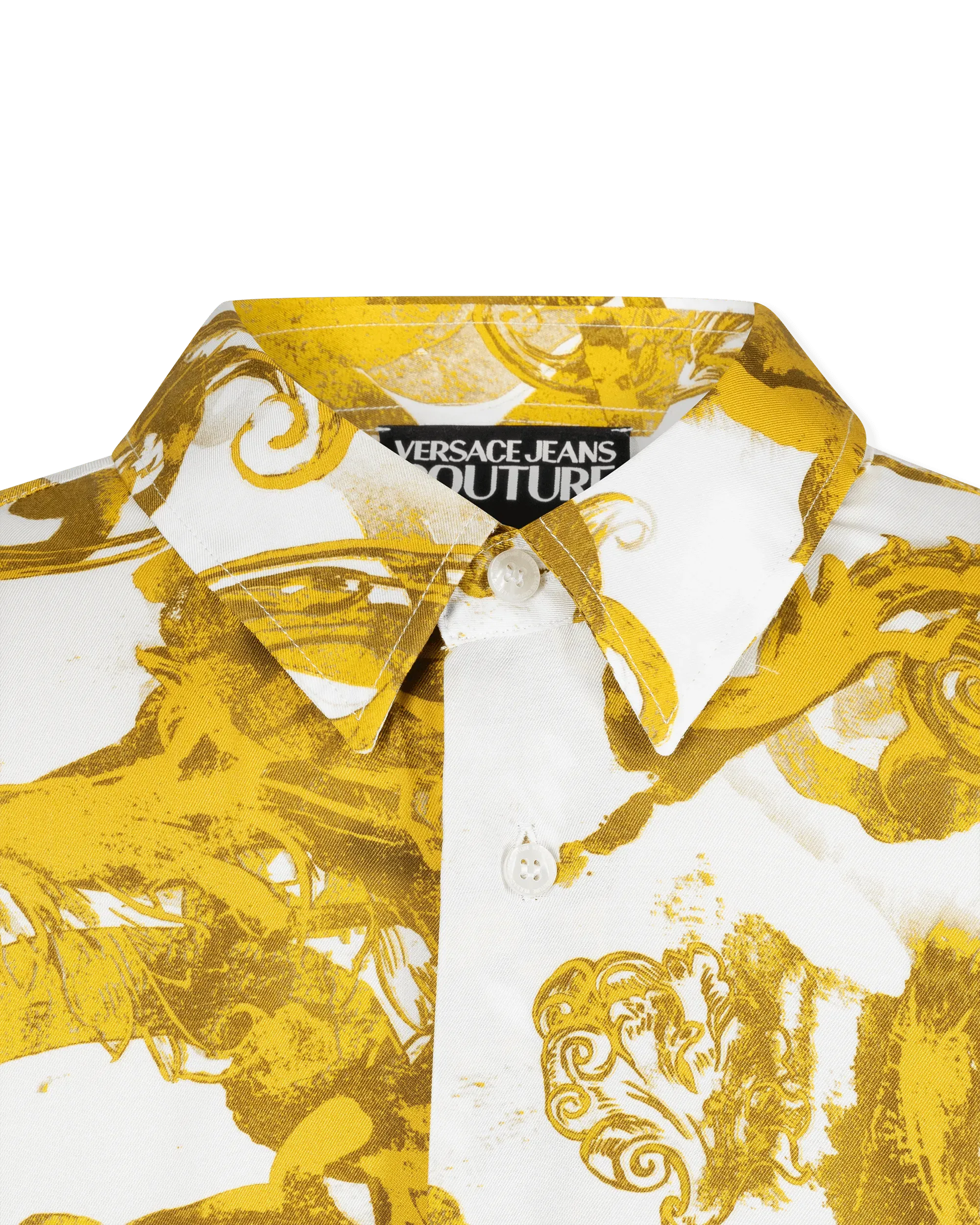 Watercolor Baroque Couture Long Sleeve Shirt - DIHSAN