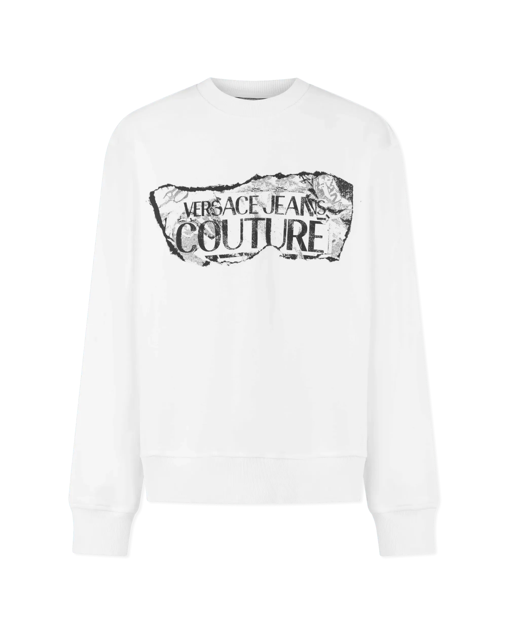 Magazine Logo Print Sweatshirt - DIHSAN