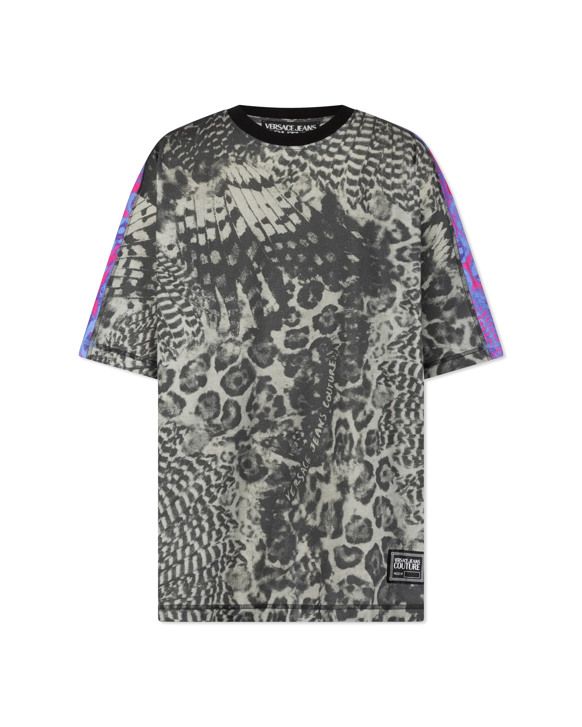 Animalier Relaxed Fit T-Shirt - DIHSAN
