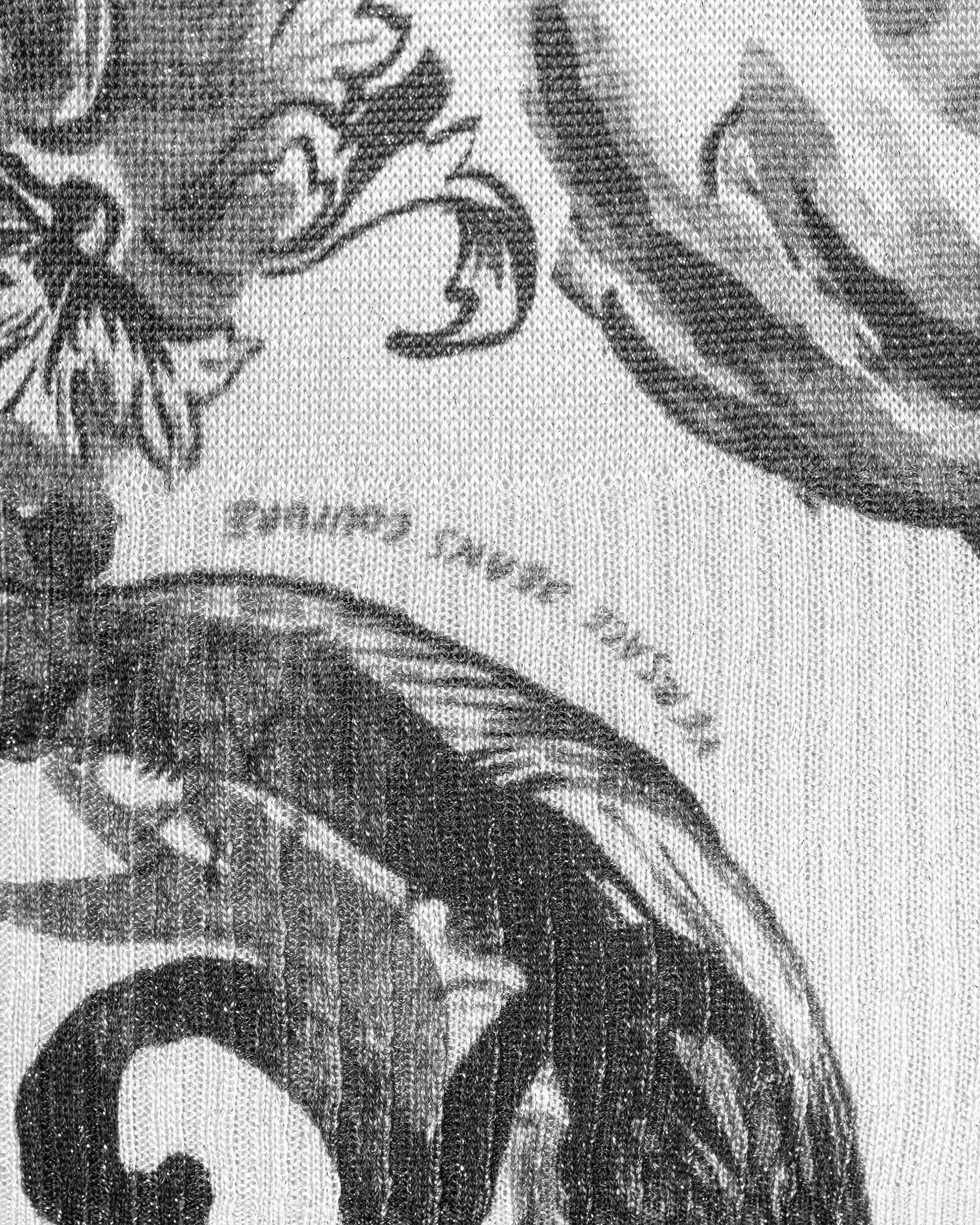 Watercolor Baroque Couture Knit Top - DIHSAN