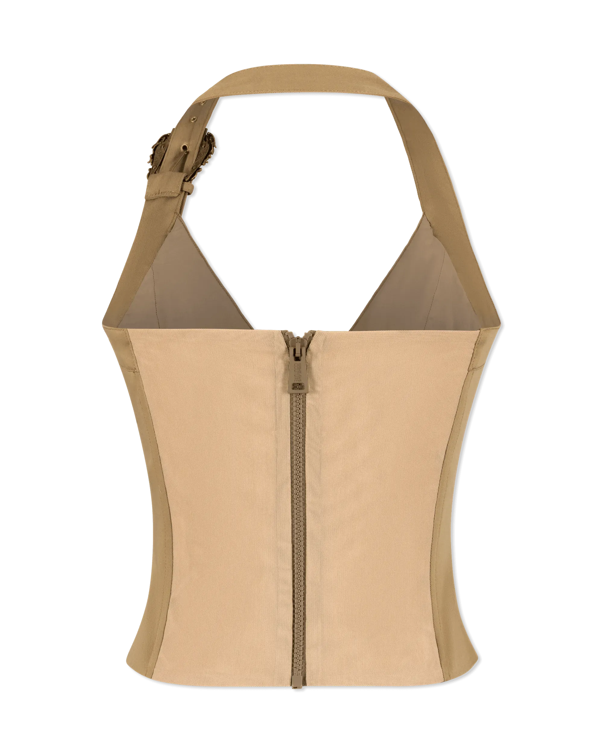 Corset Lace-Up Top - DIHSAN