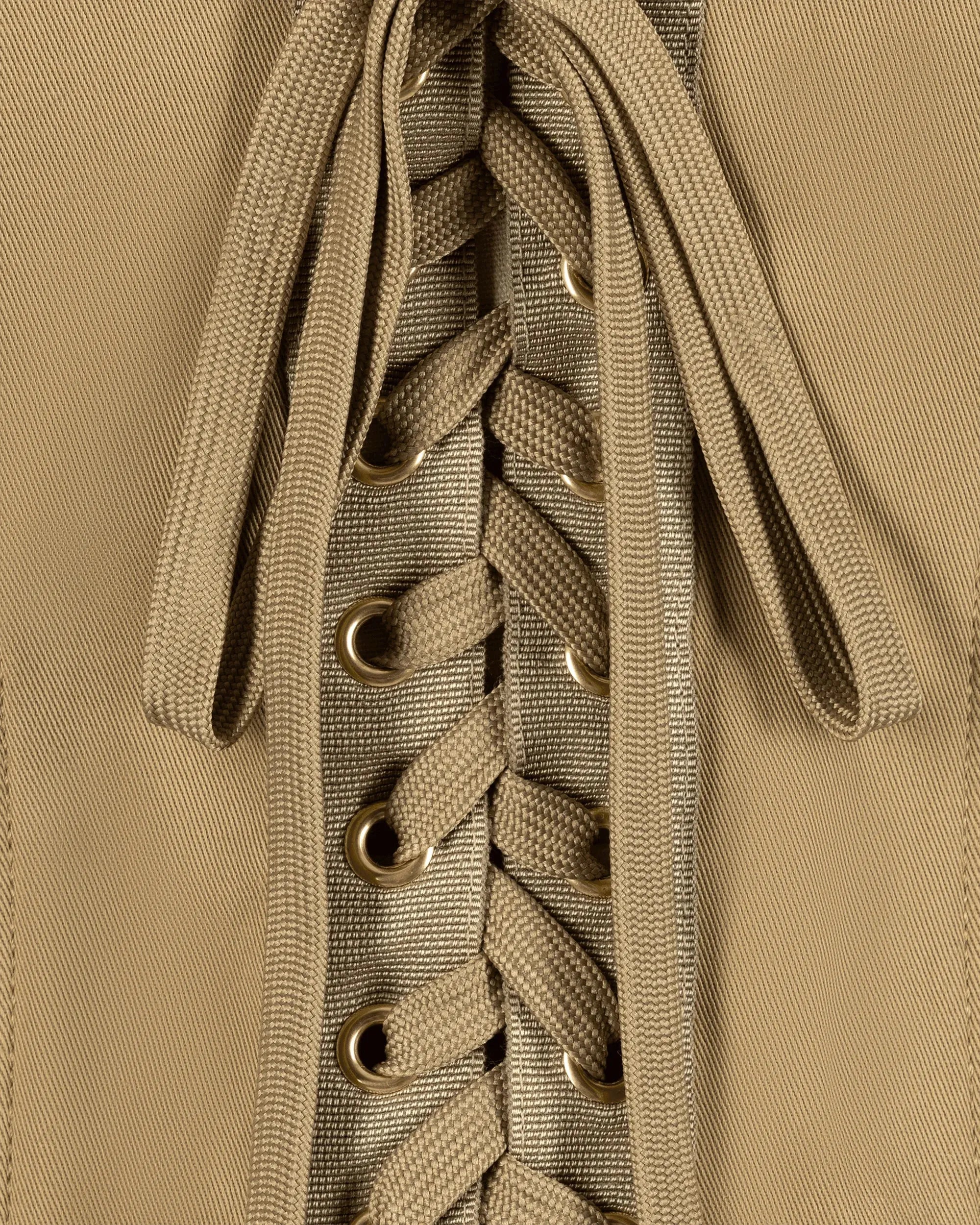 Corset Lace-Up Top - DIHSAN