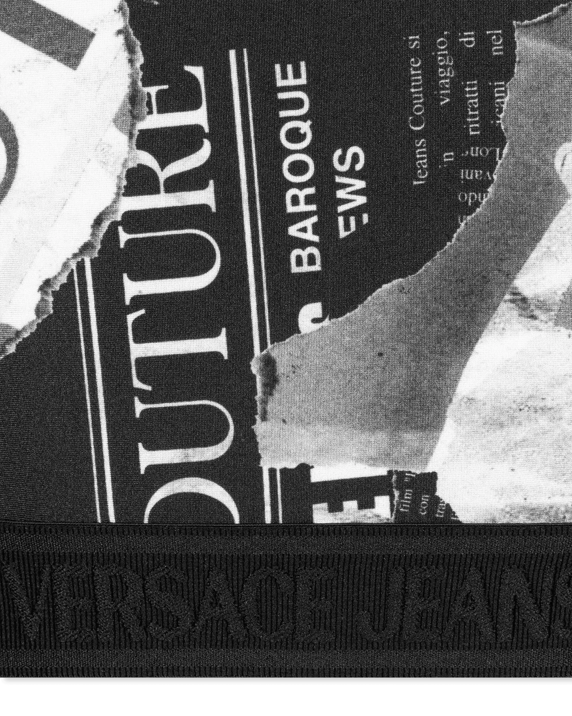 Magazine Print Crop Top - DIHSAN