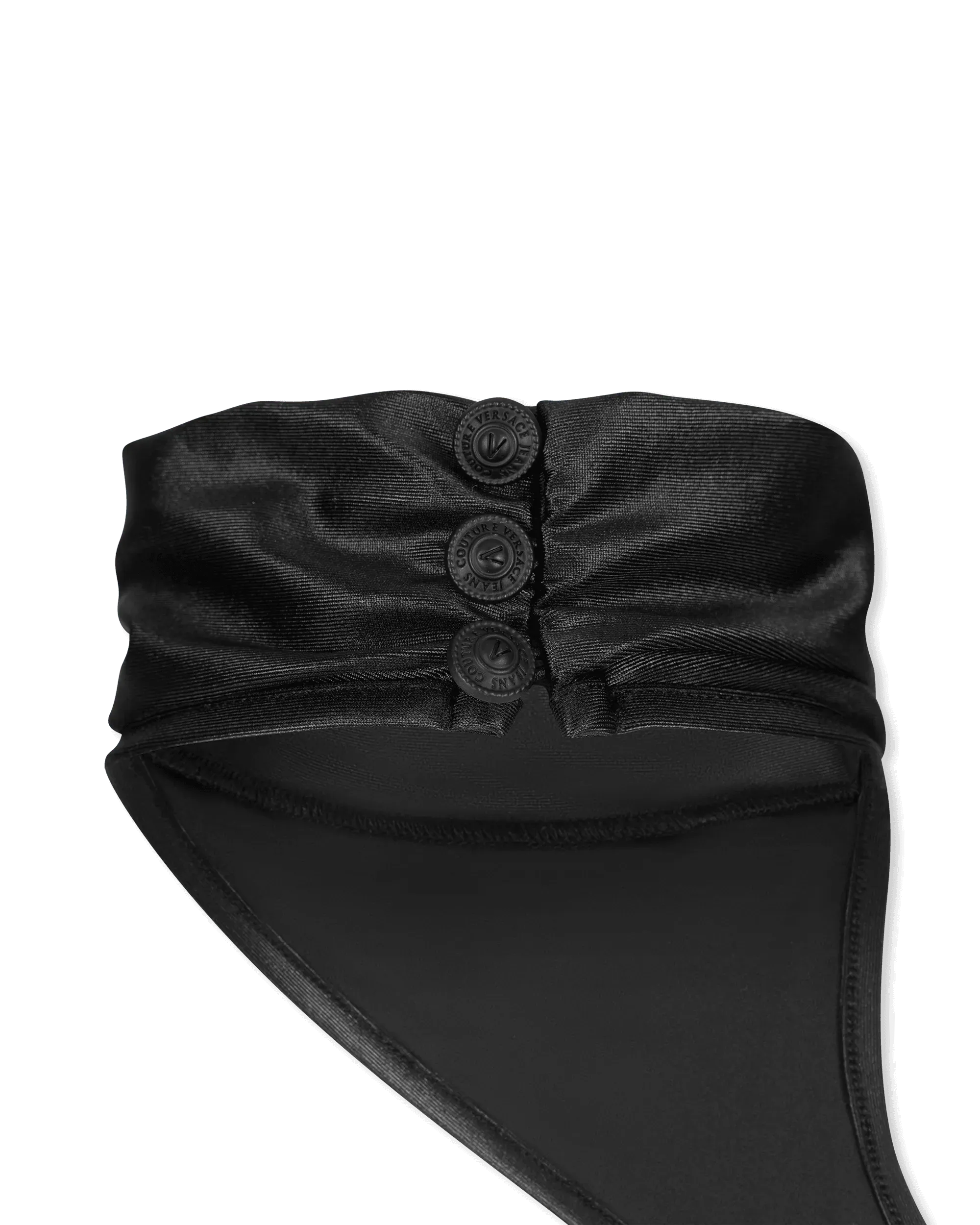 Buckle Embellished Crop Top - DIHSAN