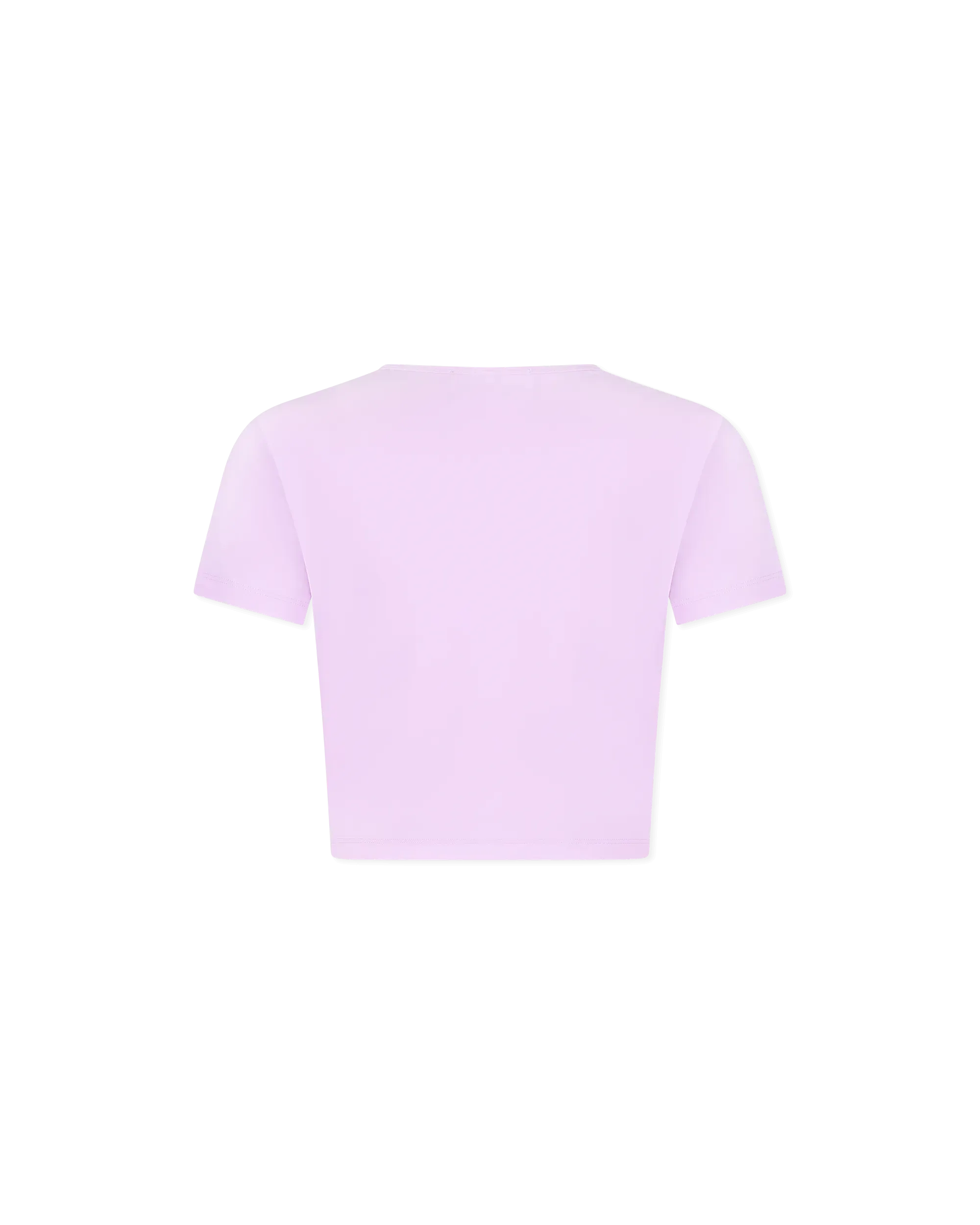 Logo Print Cropped T-Shirt - DIHSAN