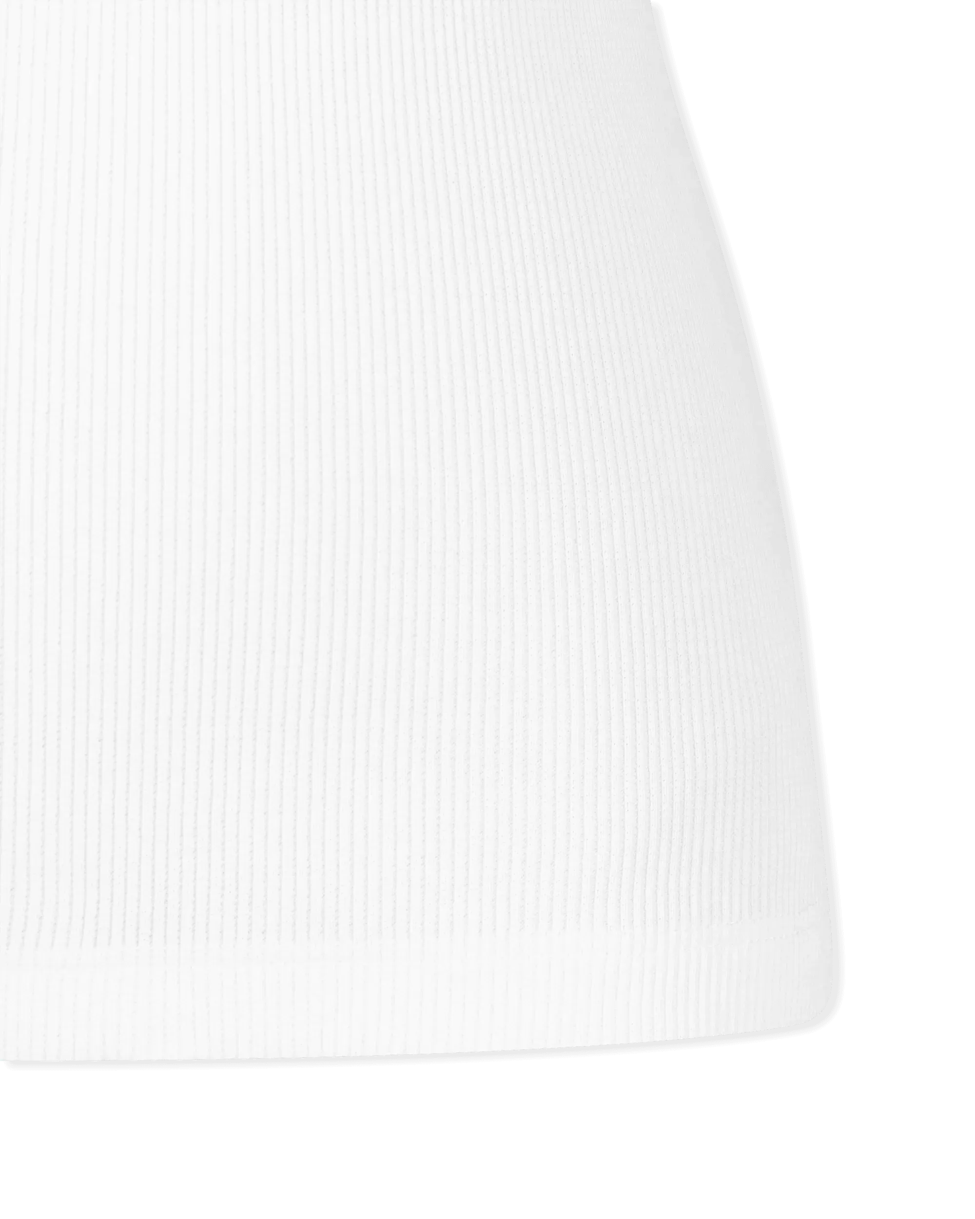 Baroque Buckle Ribbed Tank Top - DIHSAN