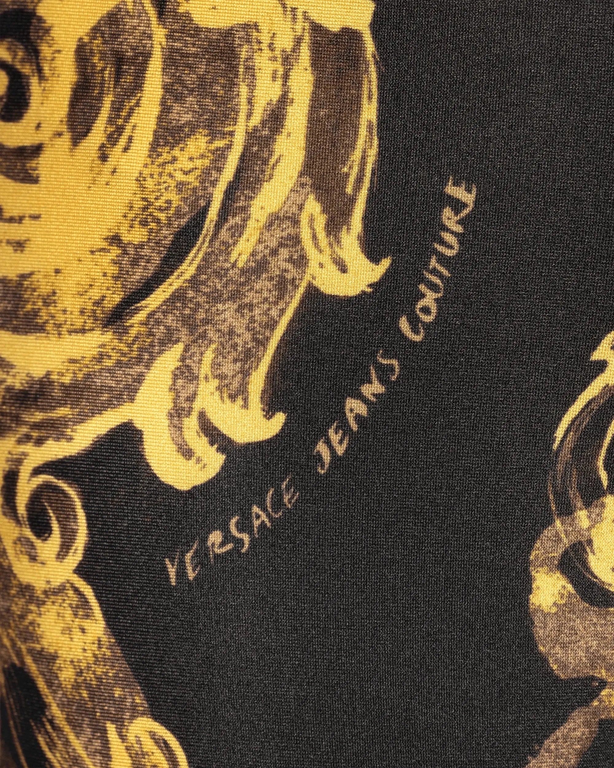 Watercolor Baroque Cut-Out Sleeveless Jumpsuit - DIHSAN