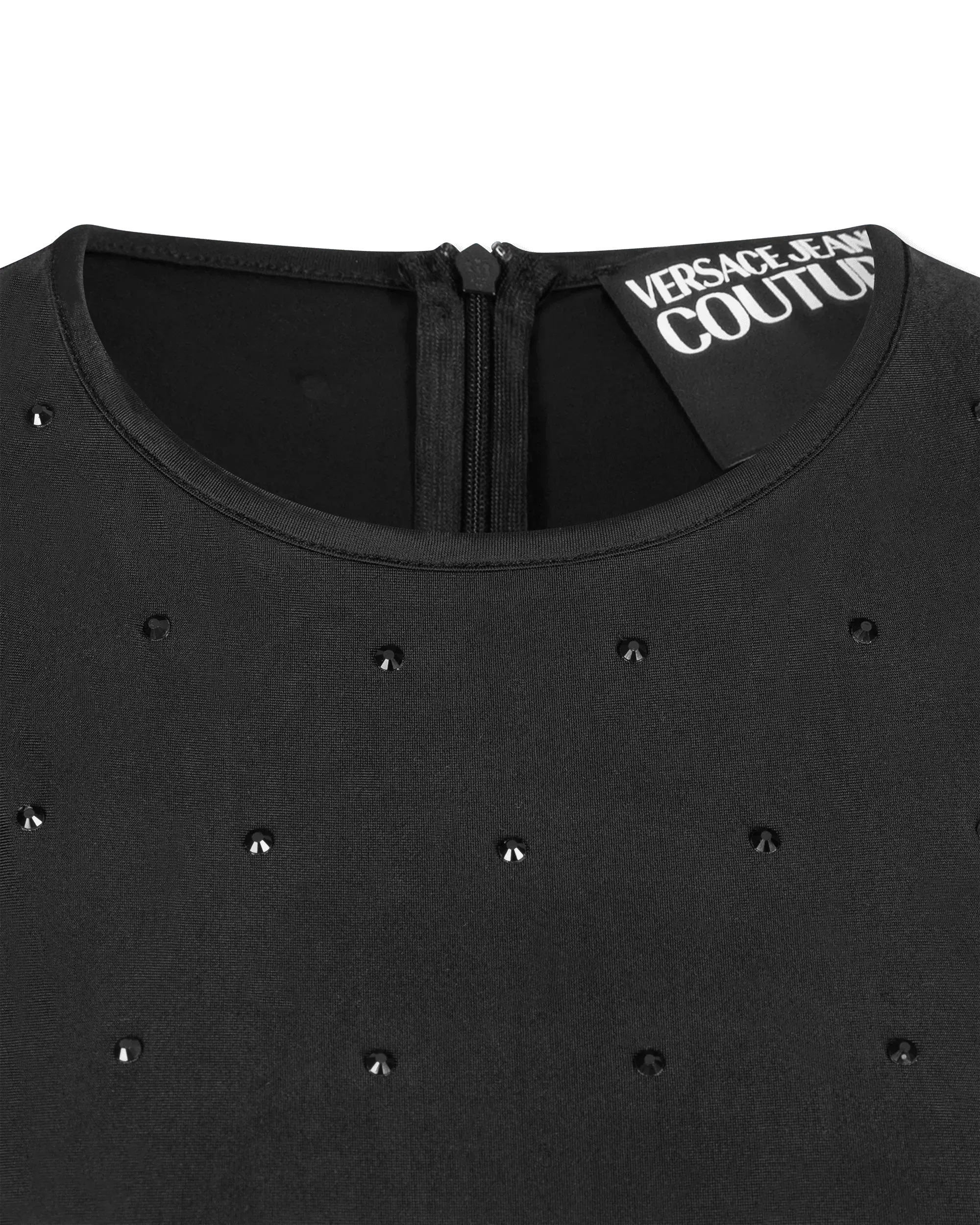 Crystal Embellished Halterneck Jumpsuit - DIHSAN