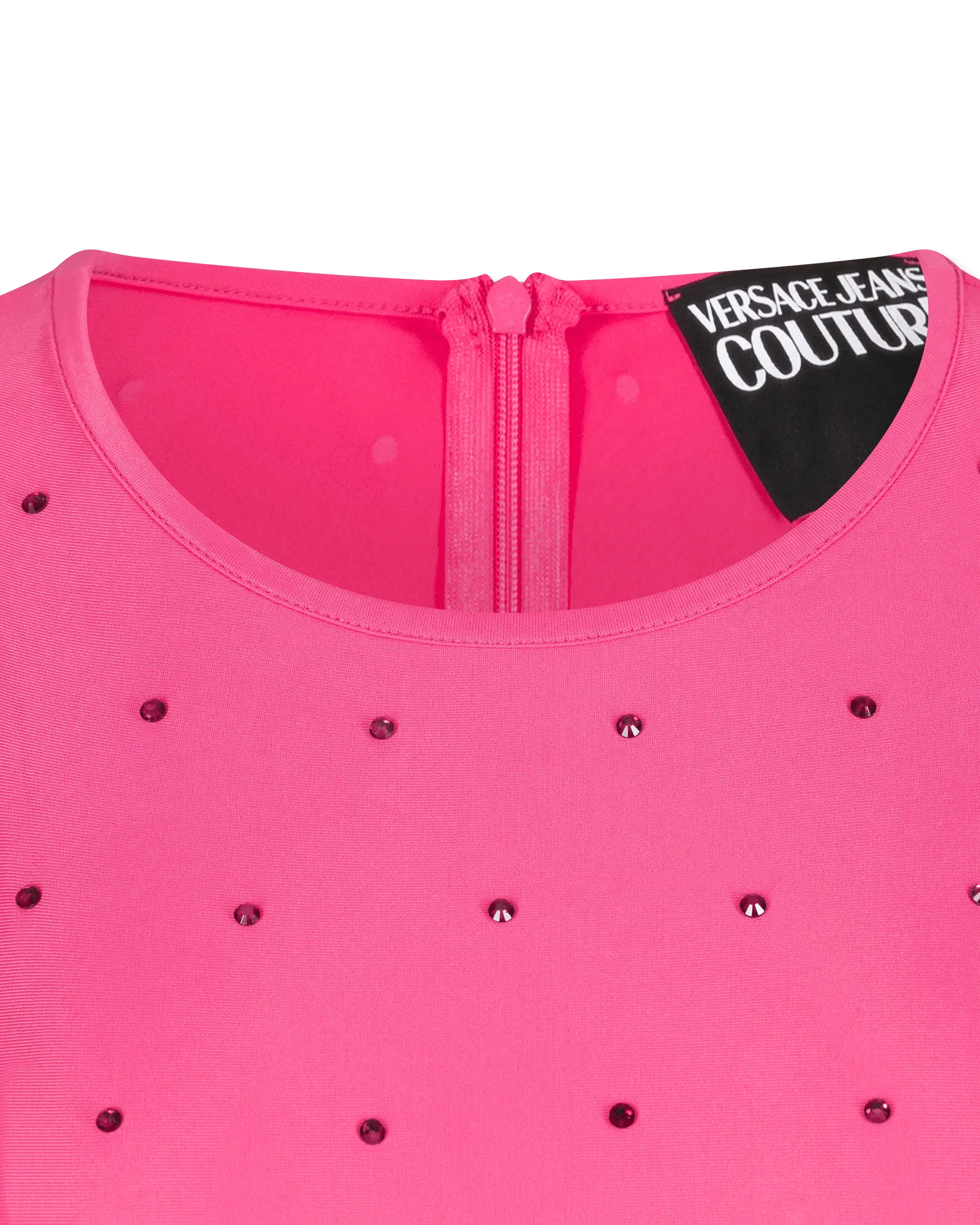 Crystal Embellished Halterneck Jumpsuit - DIHSAN