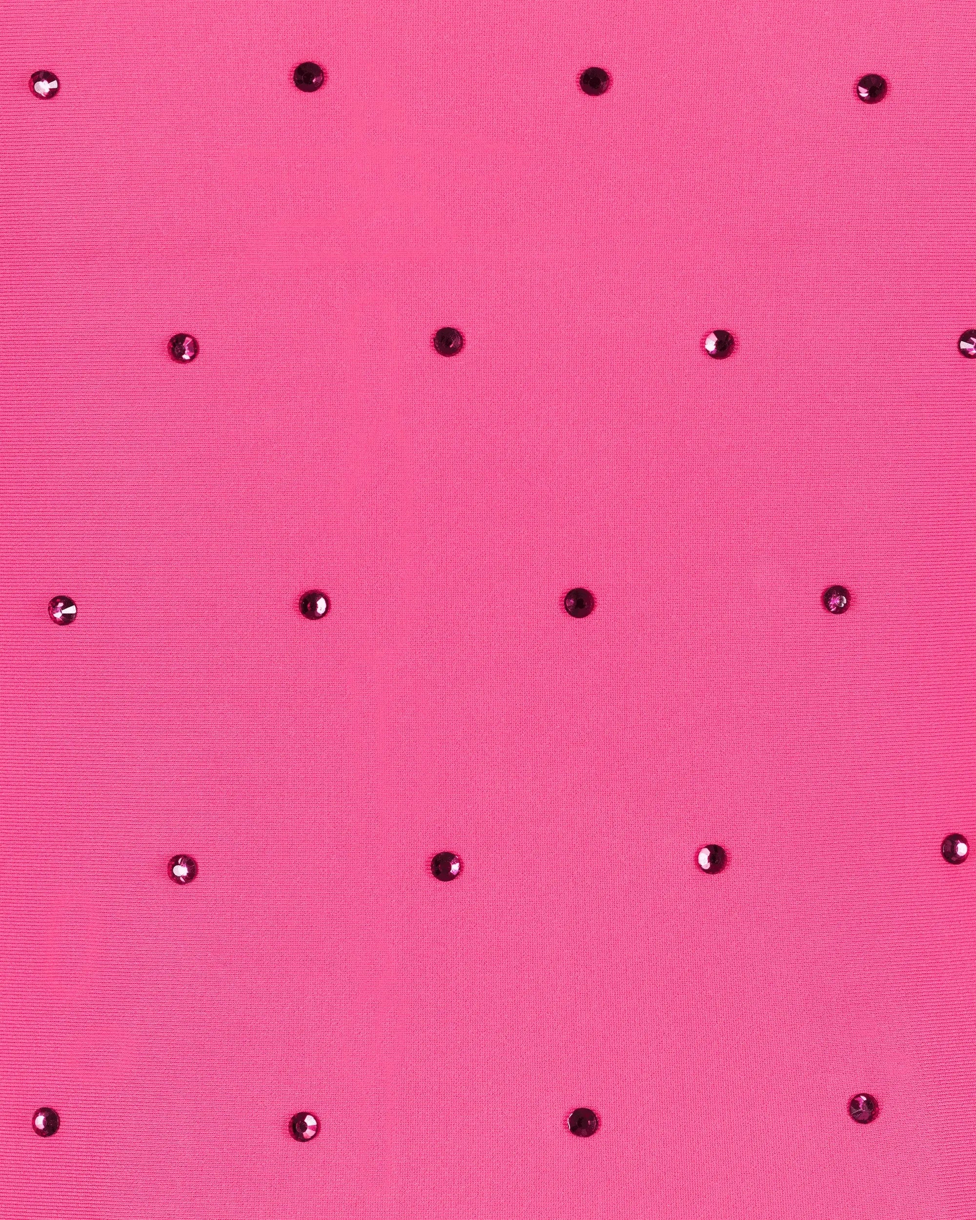 Crystal Embellished Halterneck Jumpsuit - DIHSAN