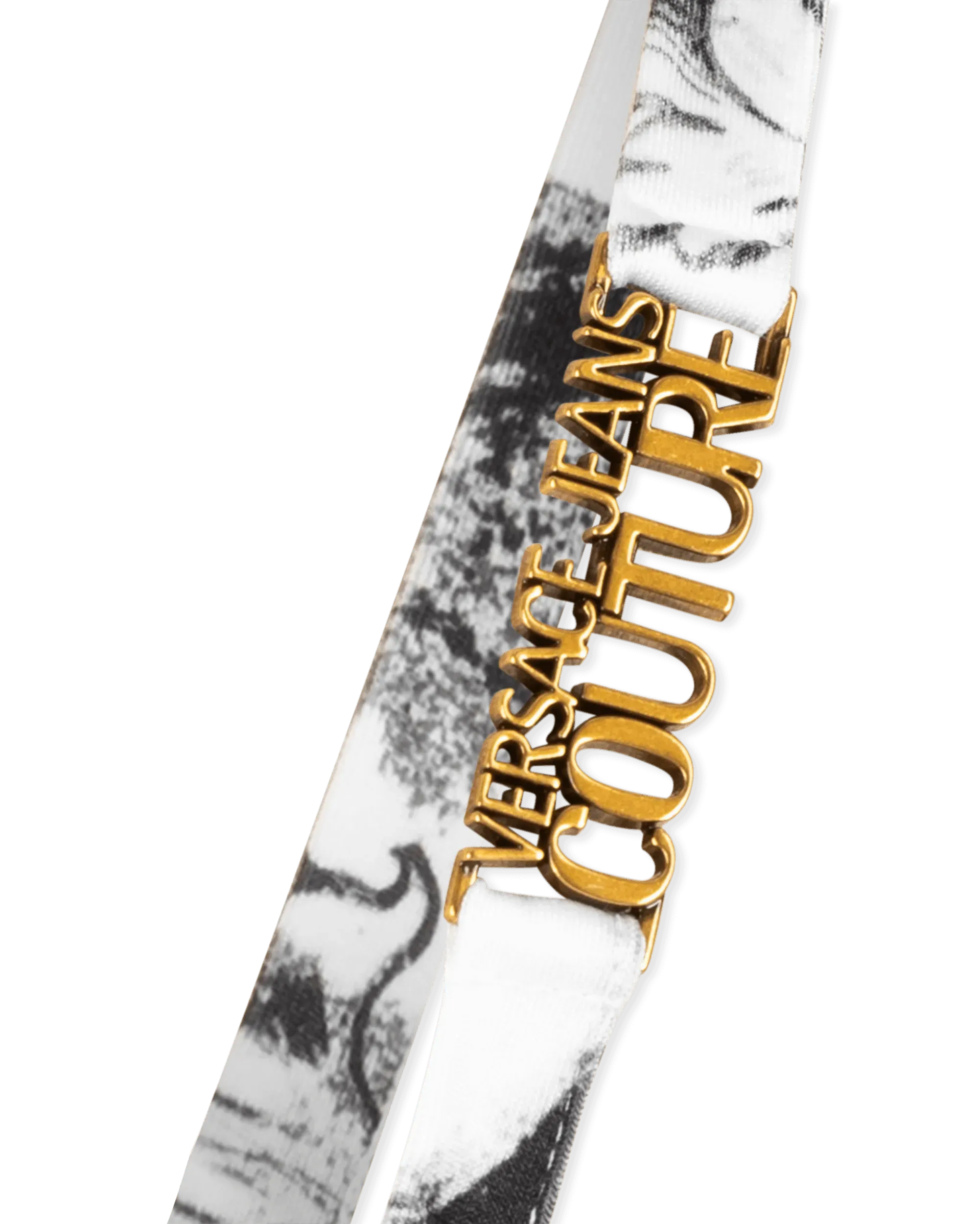 Watercolor Baroque Printed Double Strap Mini Dress - DIHSAN