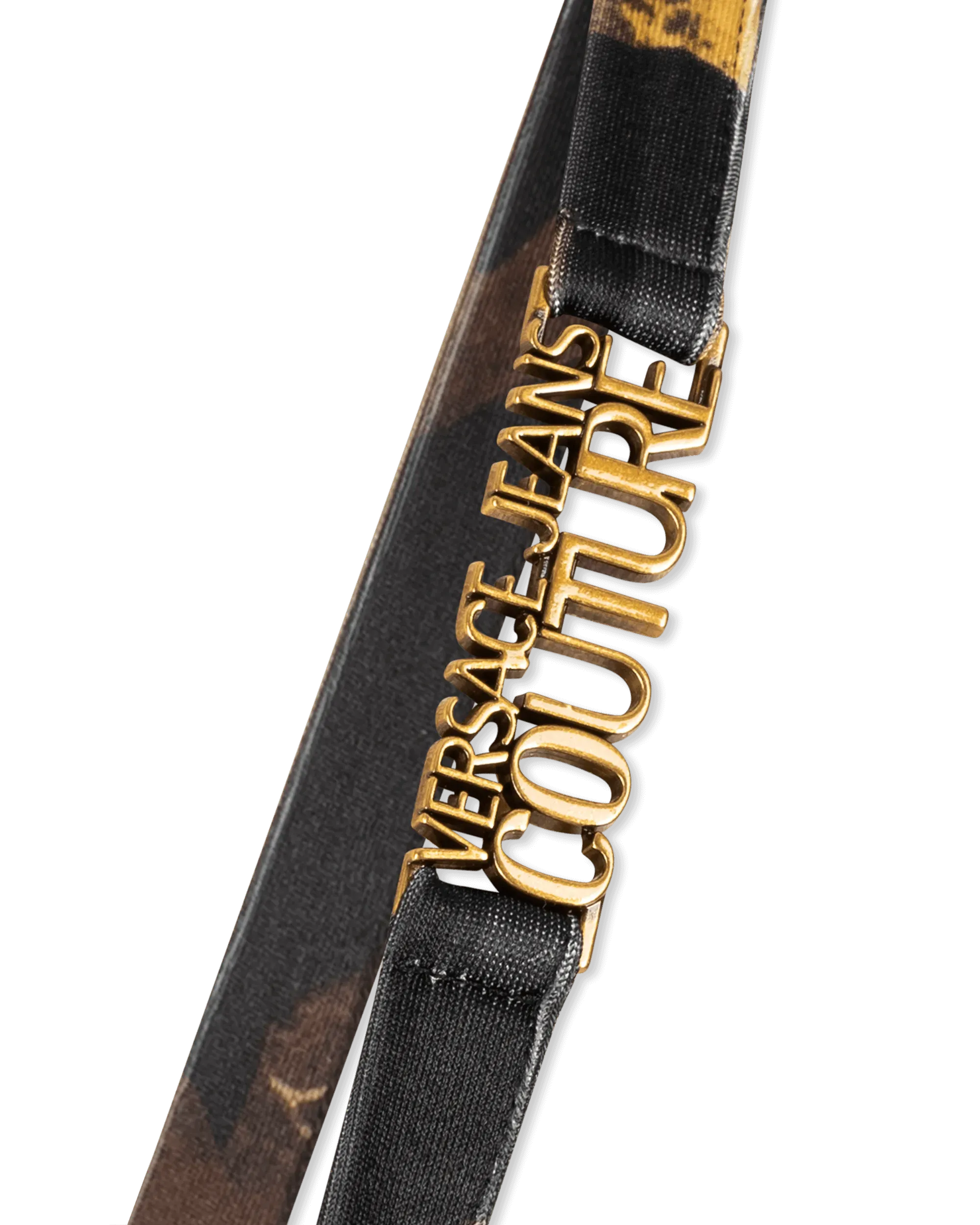 Watercolor Baroque Printed Double Strap Mini Dress - DIHSAN