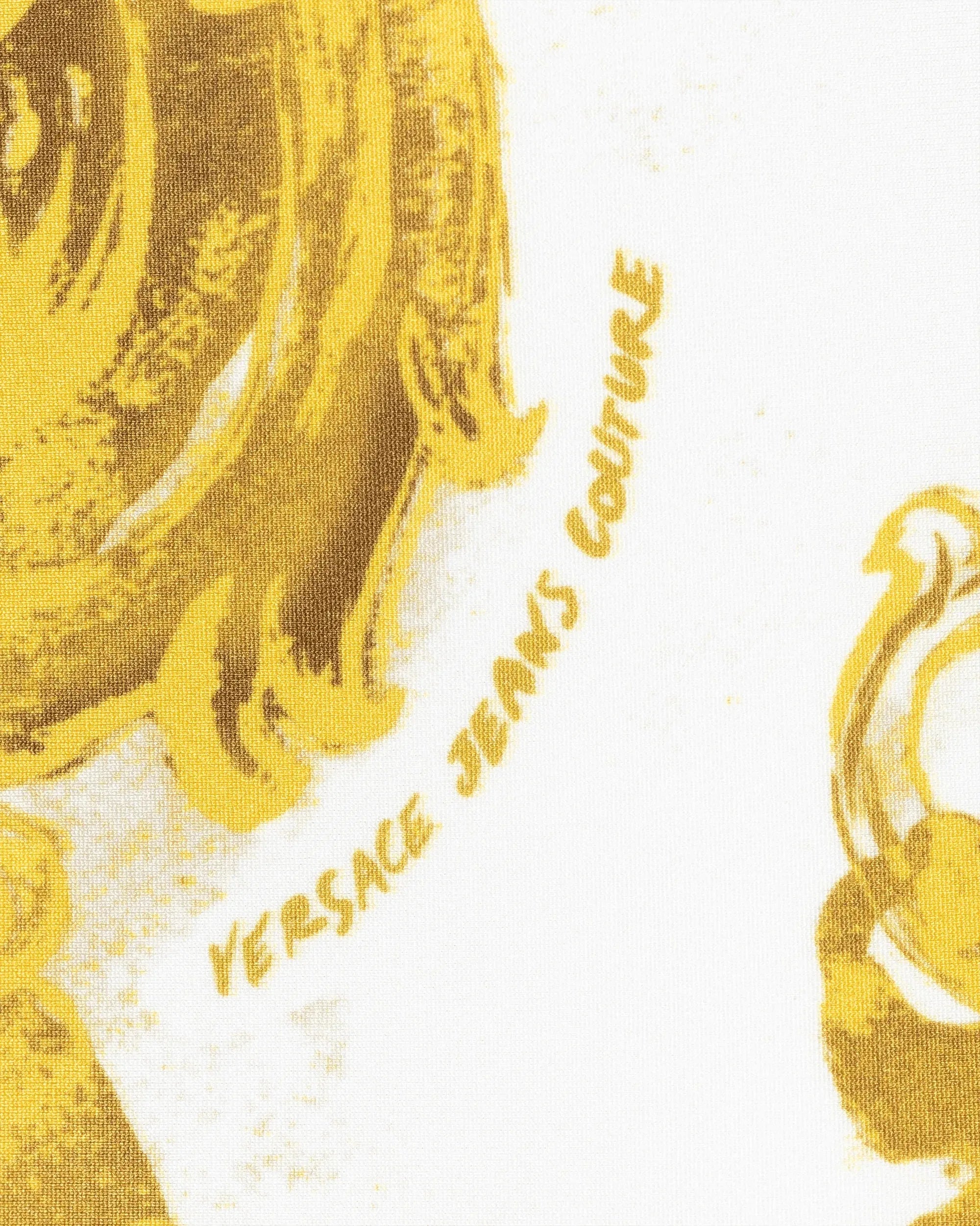 Watercolor Baroque Printed Double Strap Mini Dress - DIHSAN