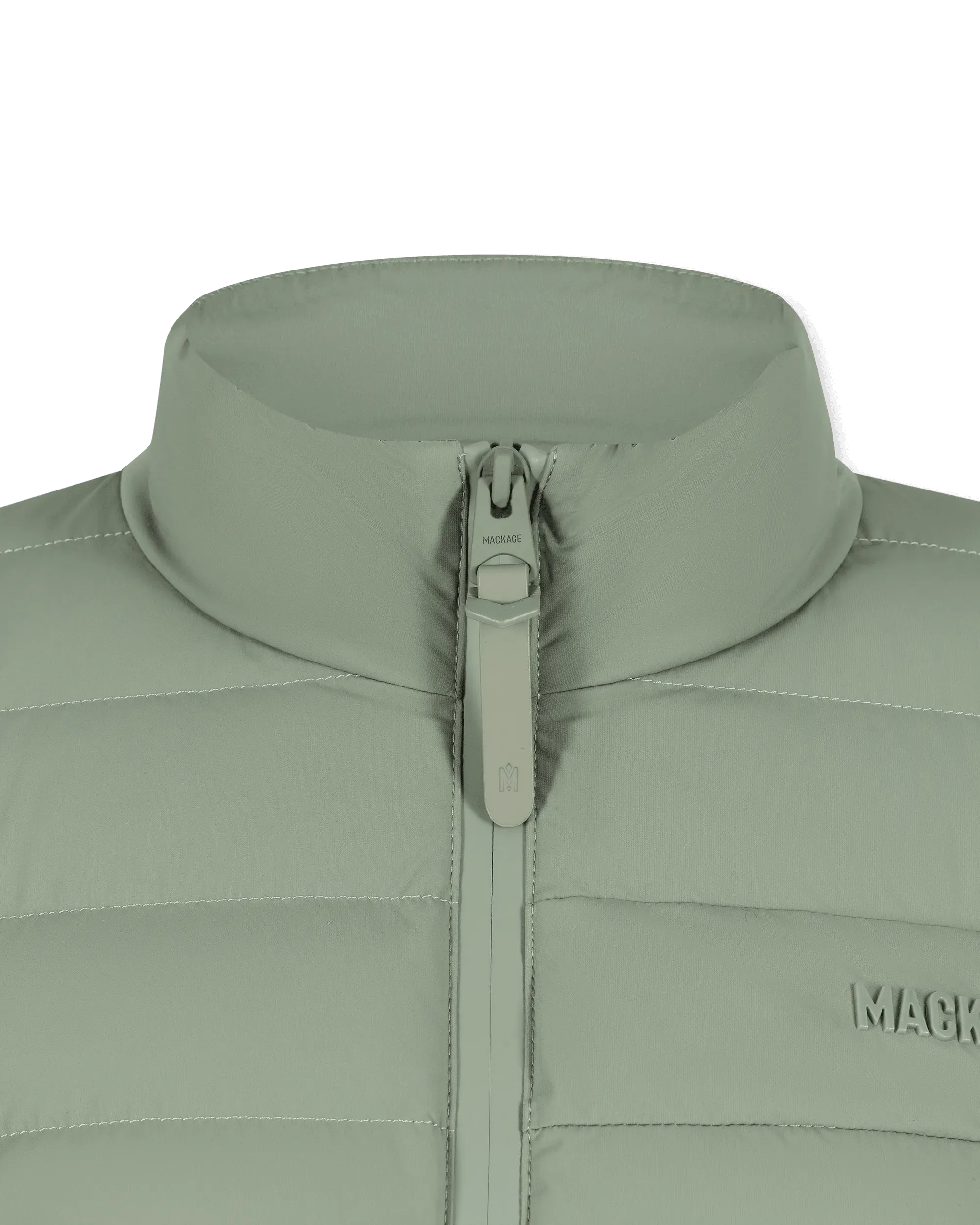 Laika Quilted Down Peplum Jacket - DIHSAN