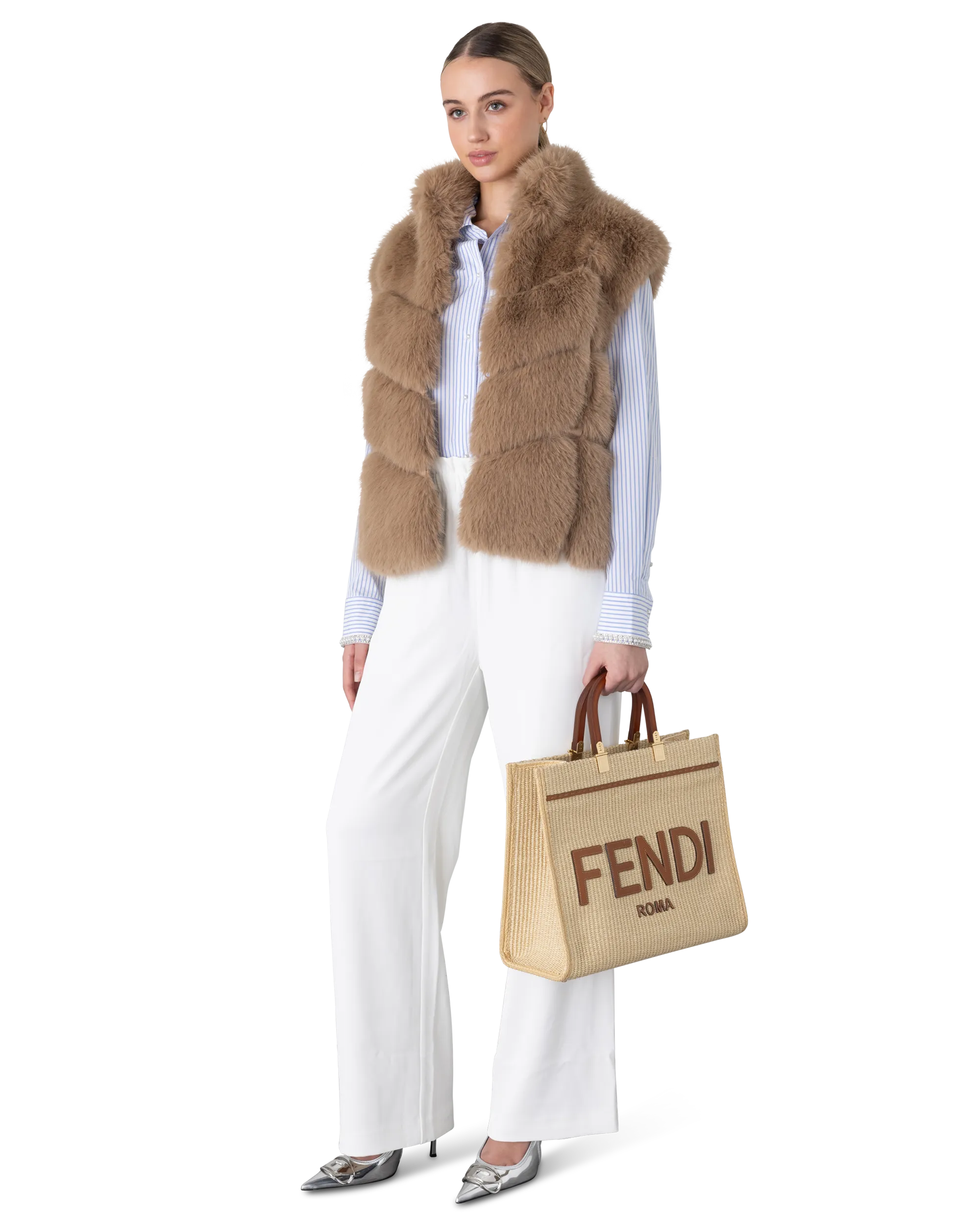 Sunshine Jute Tote Bag