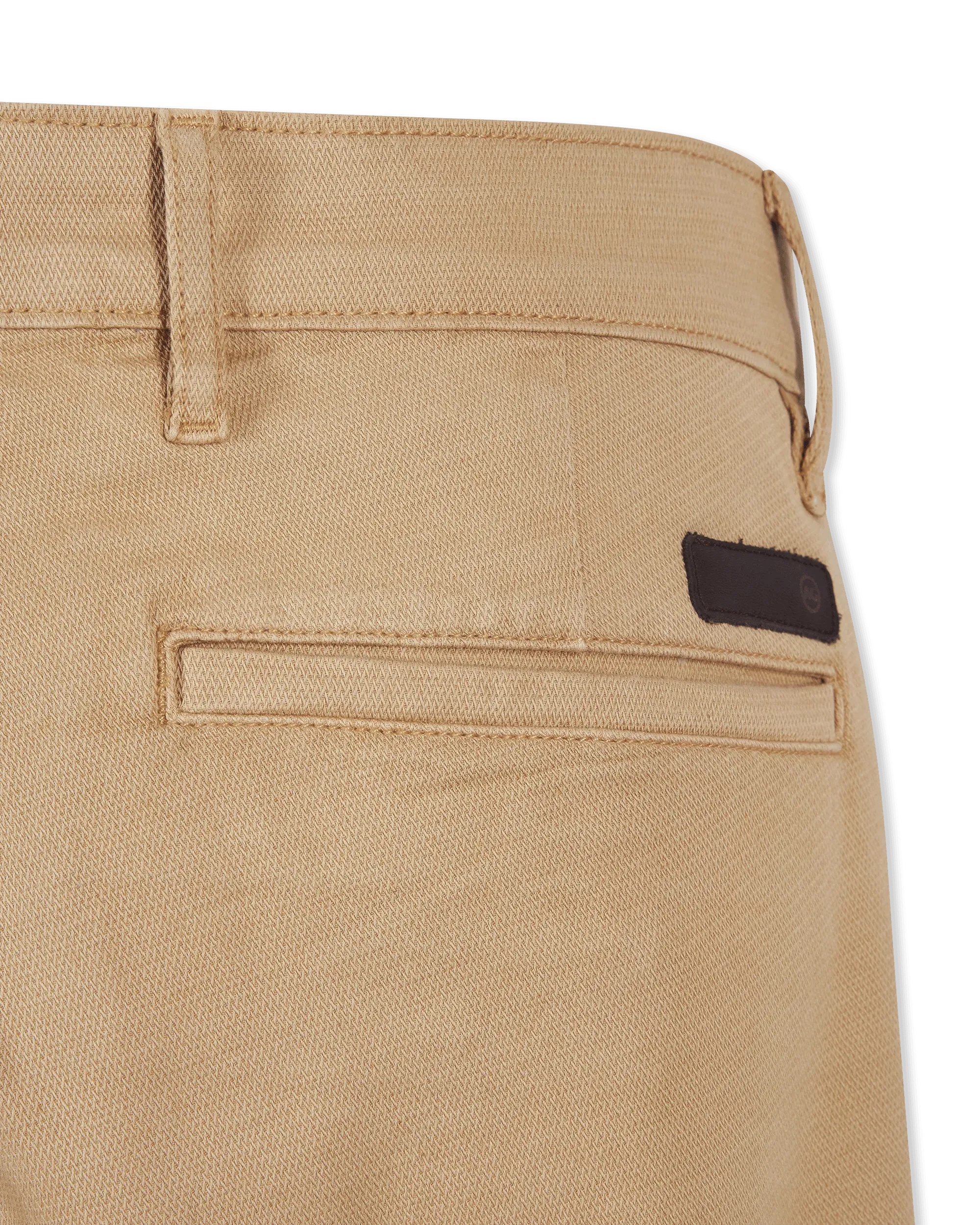 Wanderer Slim Dobby Cotton Trouser Short - DIHSAN
