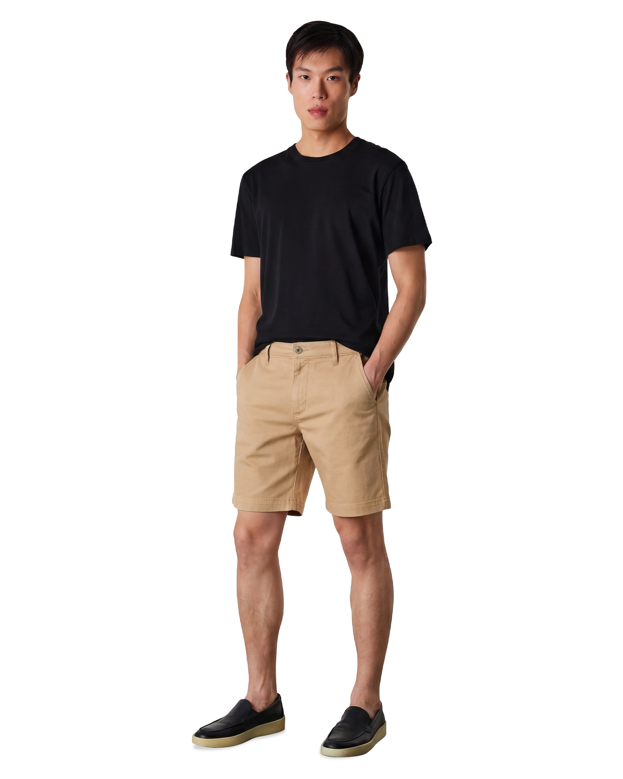 Wanderer Slim Dobby Cotton Trouser Short